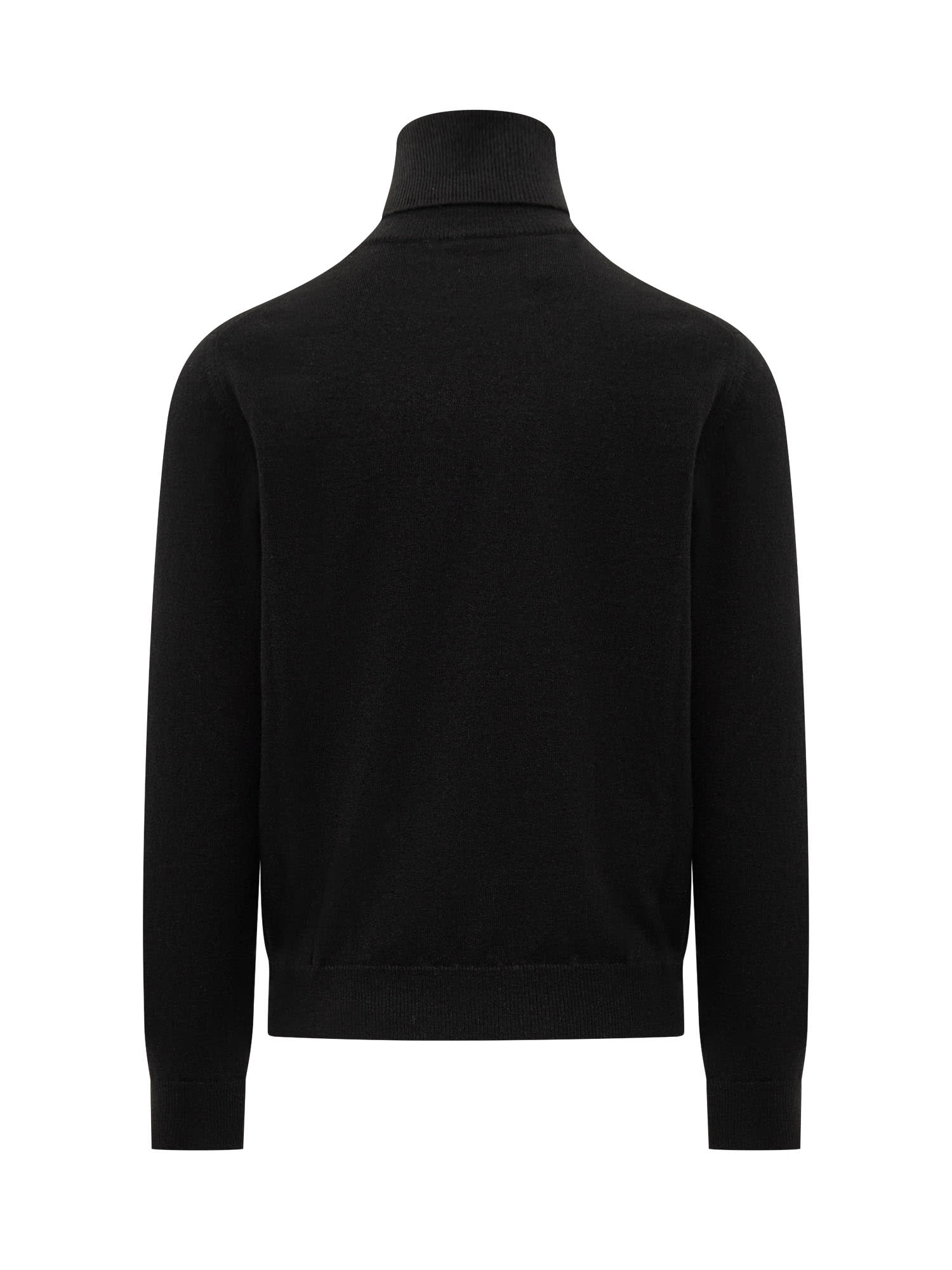 Shop Malo Cashmere Sweater In Nero