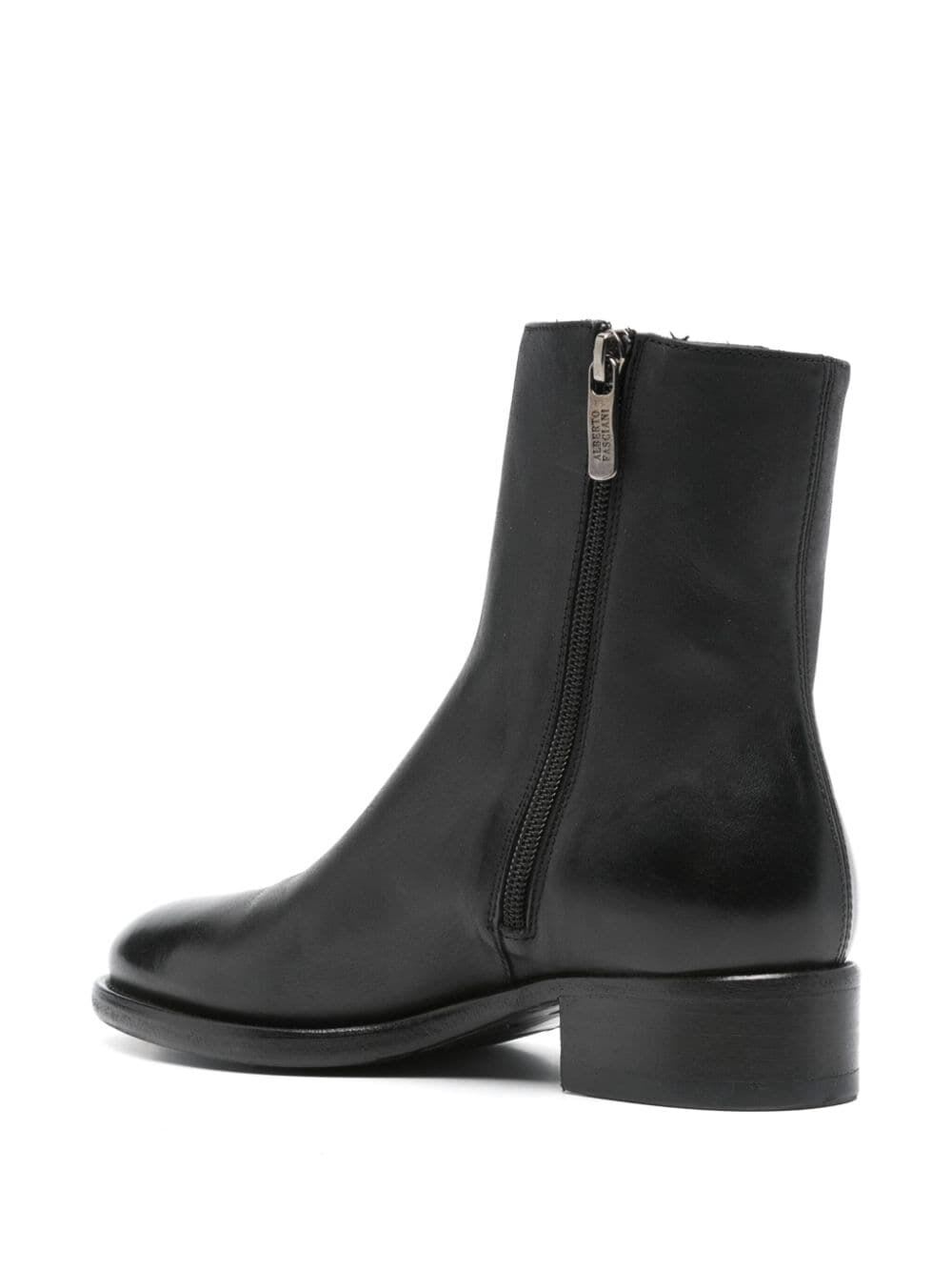 Shop Alberto Fasciani Strike Boots In Black