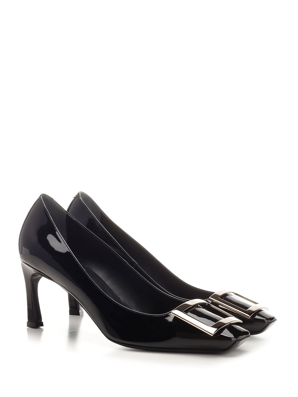 Roger Vivier Trompette Classic Pump In Blue