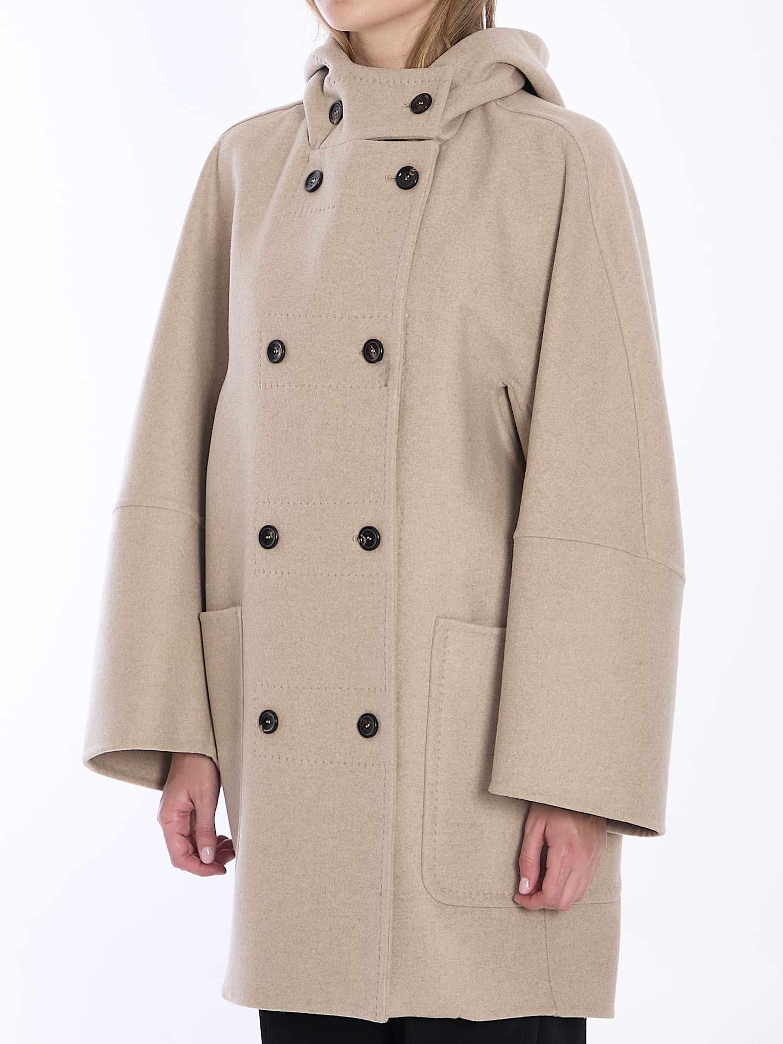 Shop Max Mara Arturo Coat In Beige