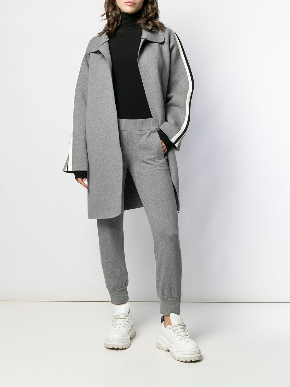 Norma Kamali Turtle-neck Top In Black