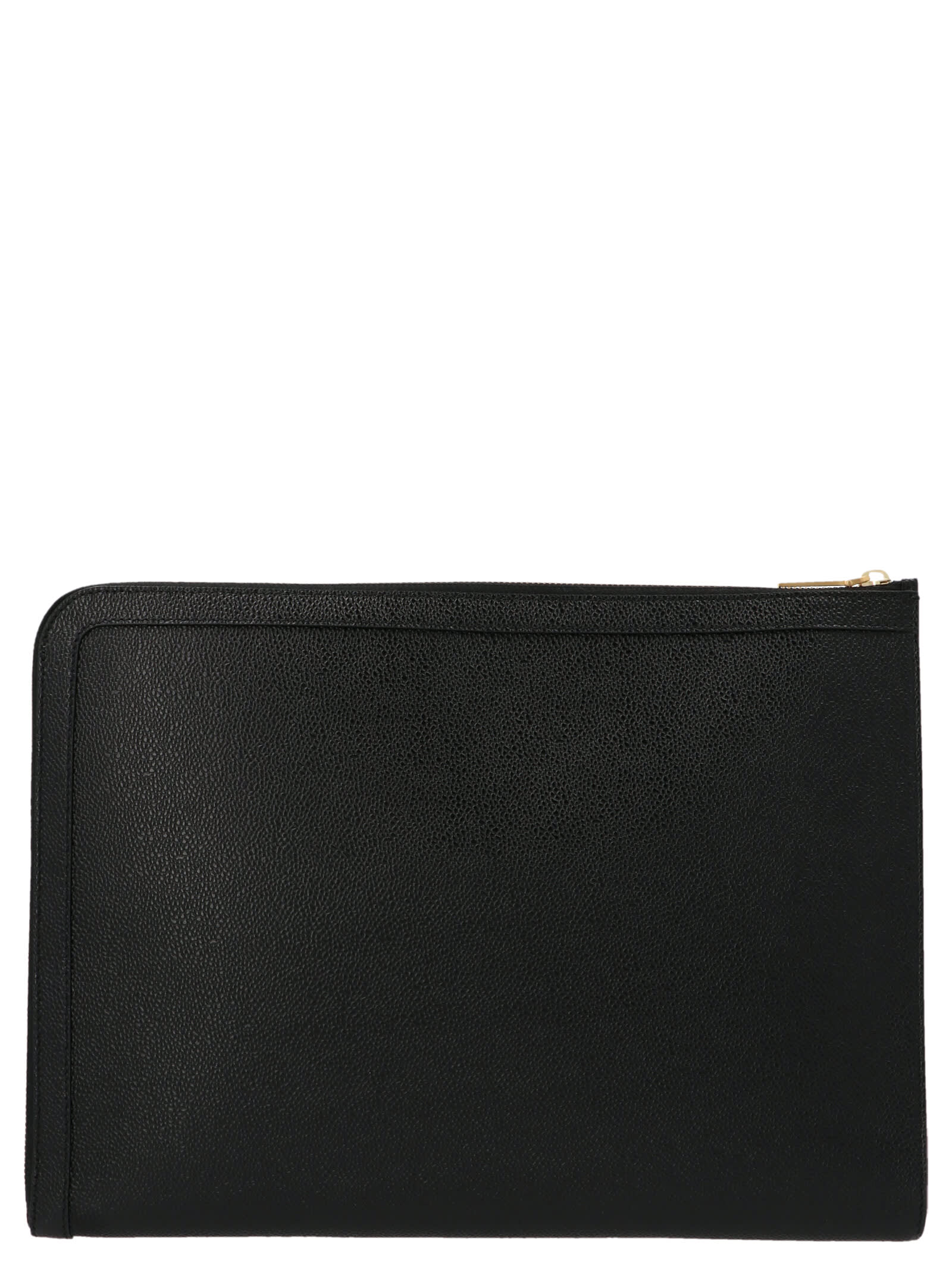 THOM BROWNE GUSSET FOLIO DOCUMENT HOLDER