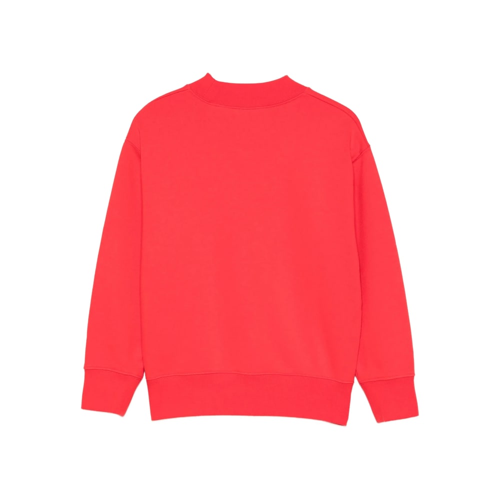 Palm Angels Graphic-print Sweatshirt In Red
