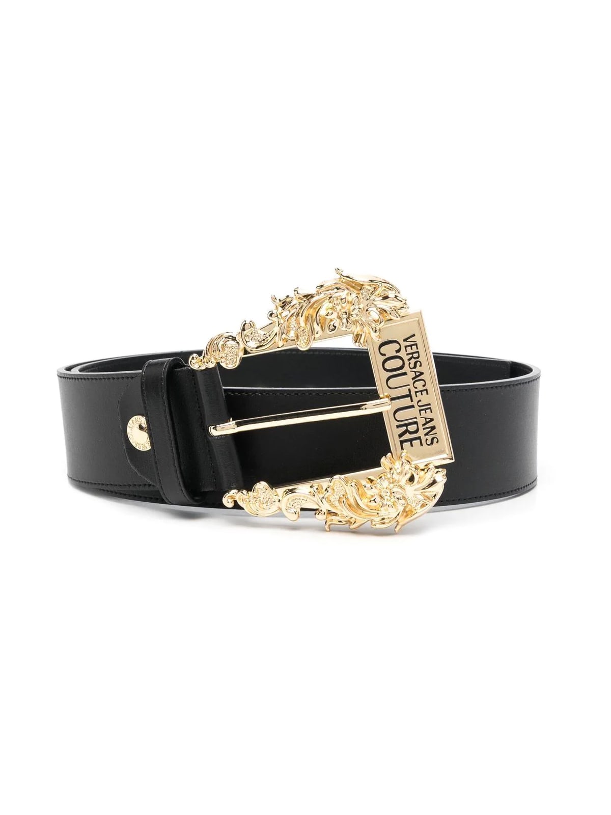 Versace Jeans Couture Calf Leather Belt