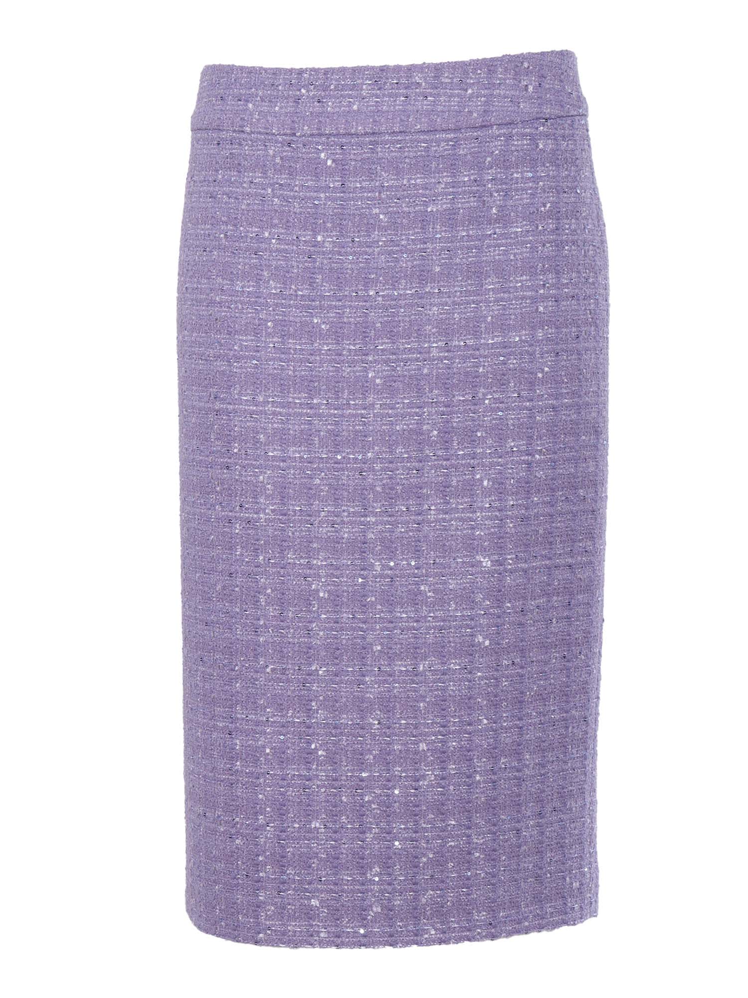 Shop Emporio Armani Skirt In Purple