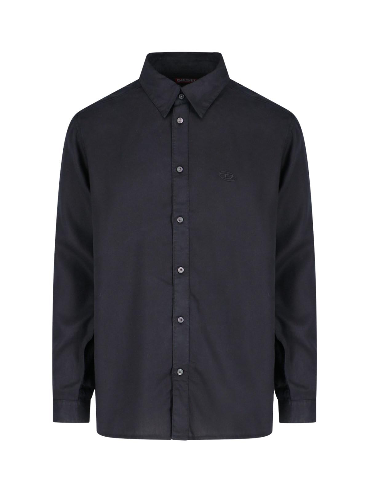 Shop Diesel S-simply-c Logo Shirt In Xx