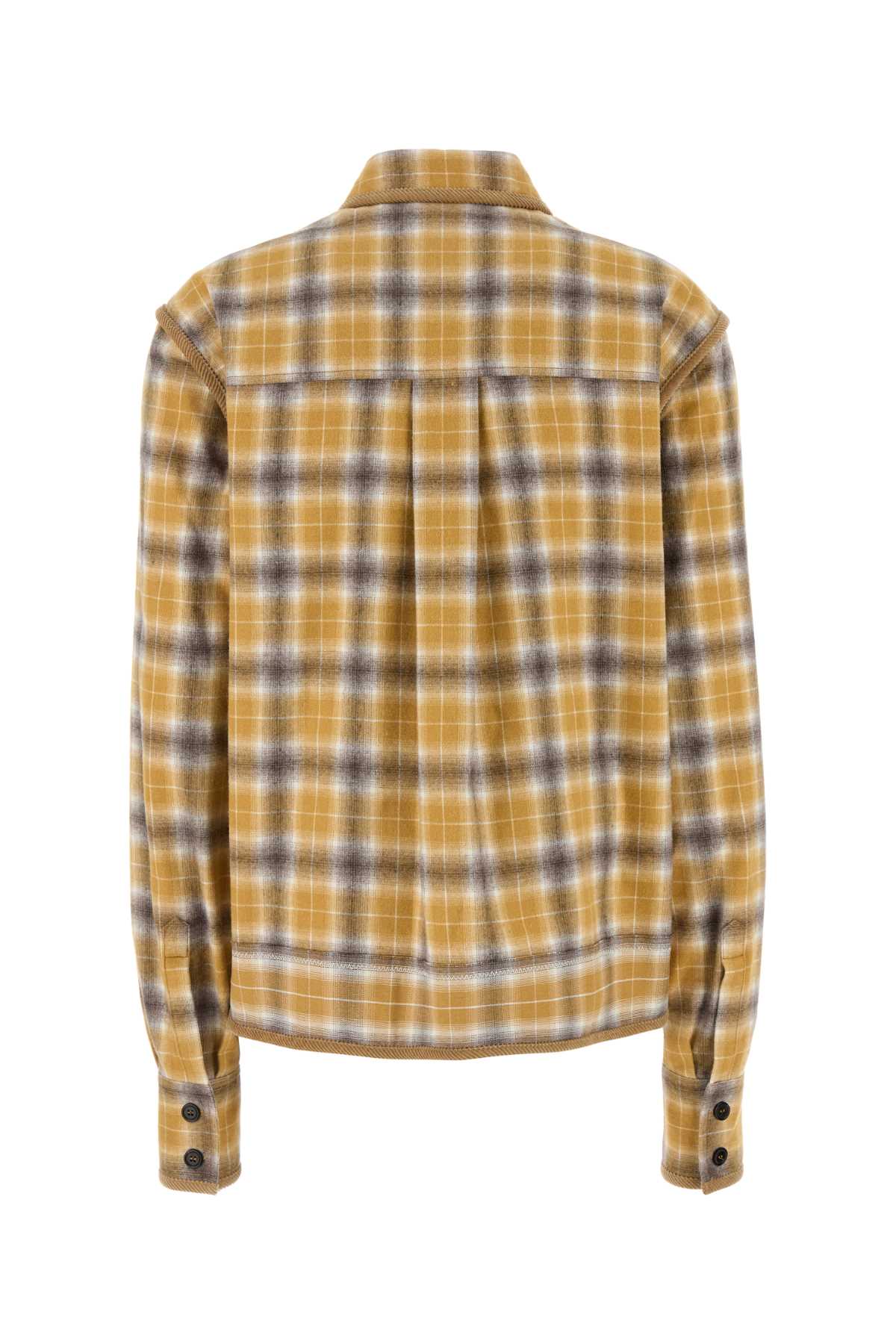Dsquared2 Dsquared Embroidered Flannel Shirt In 003f