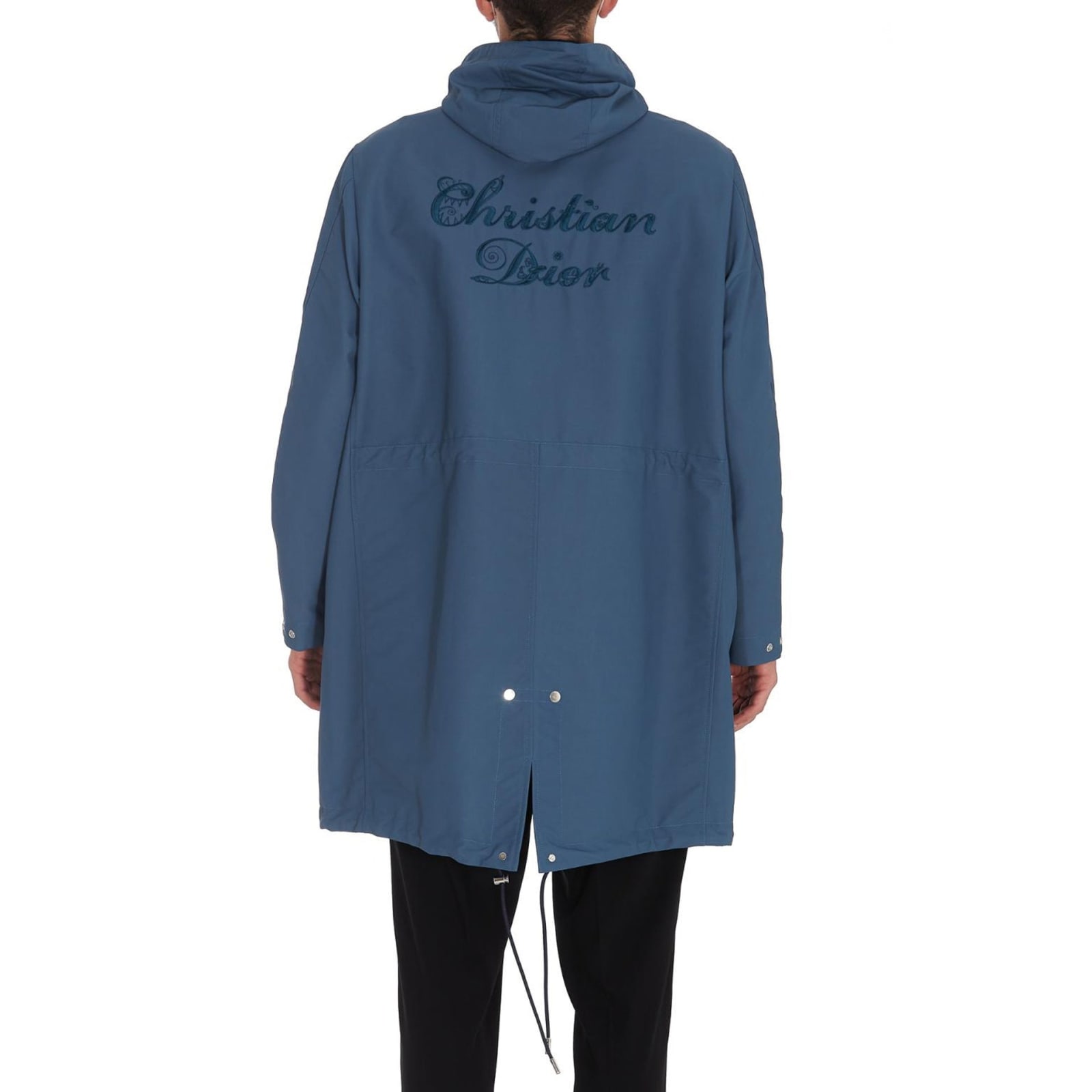 Shop Dior Outerwear Jacket In Blue