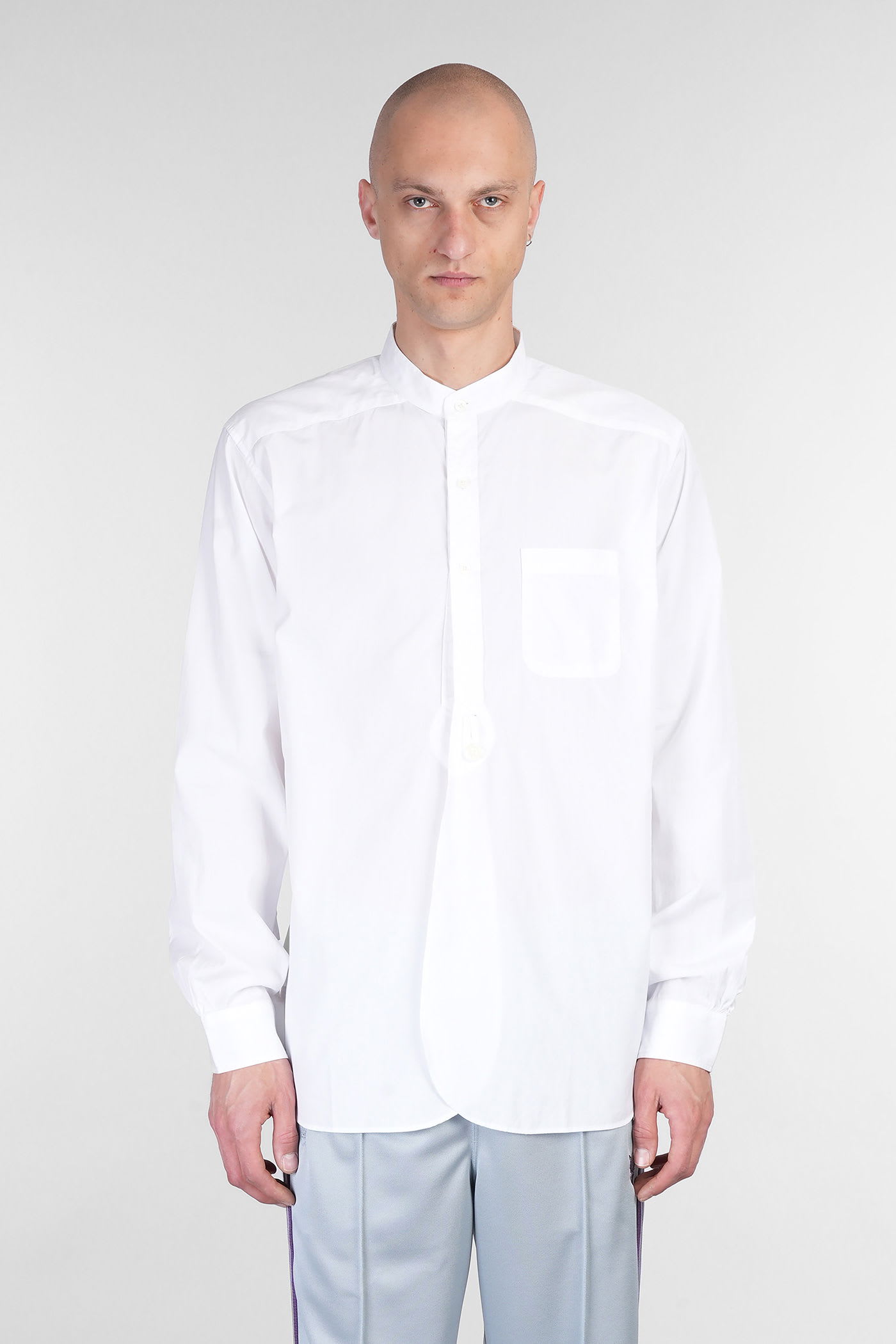 Shirt In White Cotton