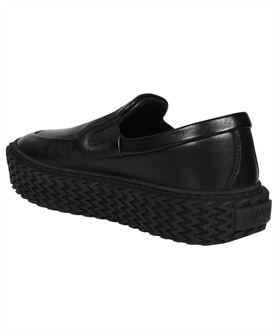 Lanvin Curbies Slip-on Sneakers In Black
