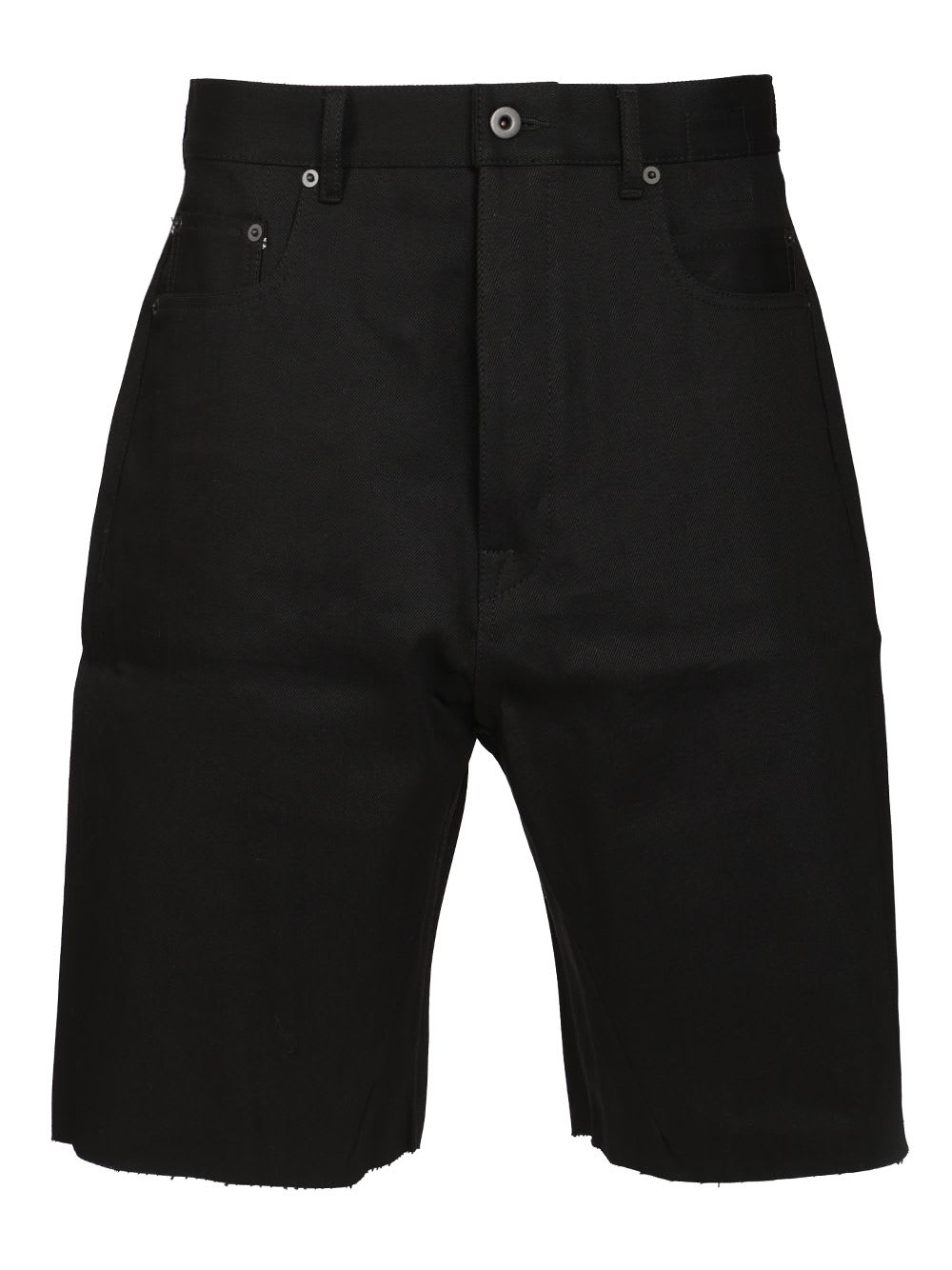 Cotton Denim Bermuda