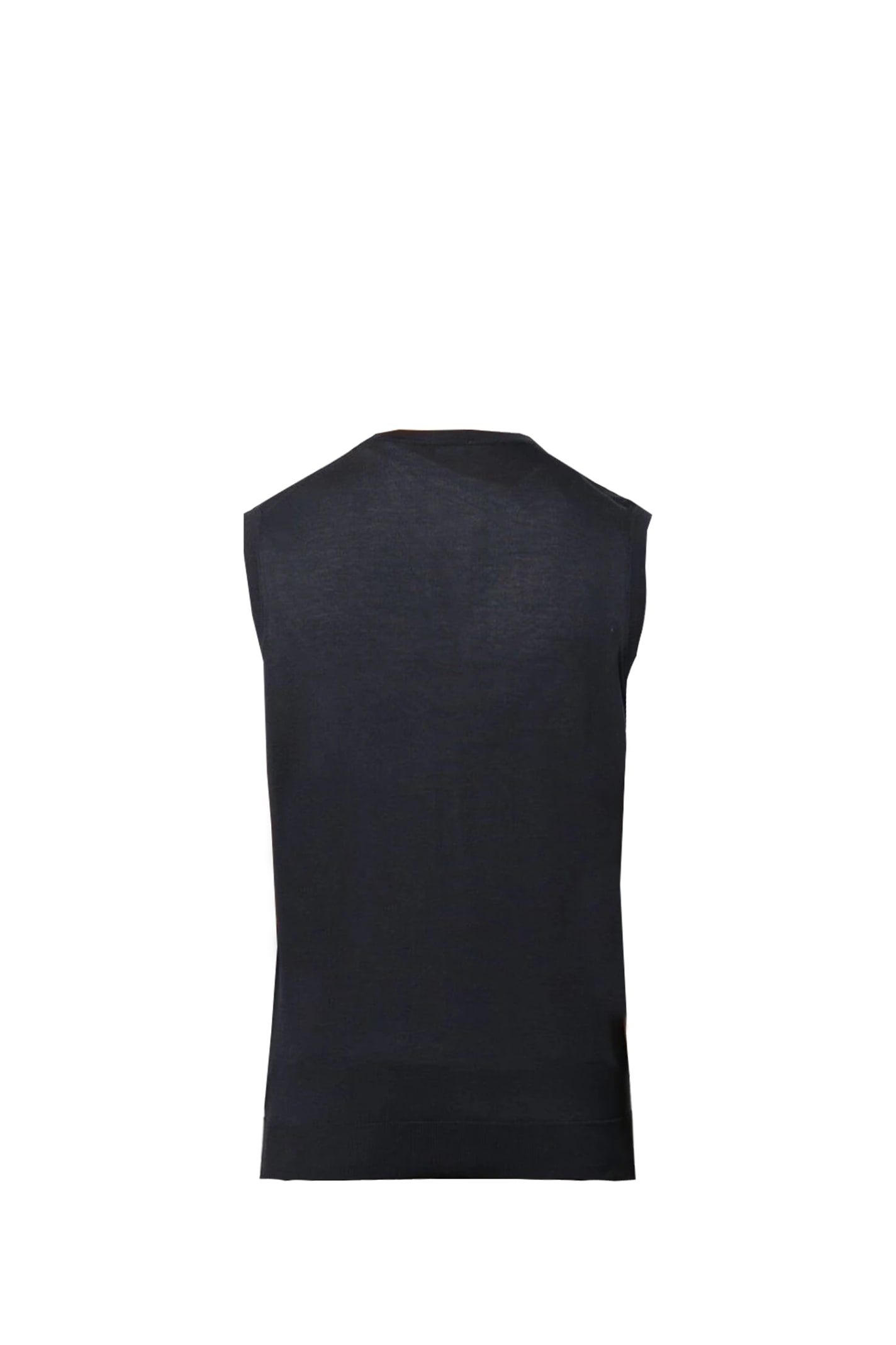 Shop Drumohr Gilet In Blue