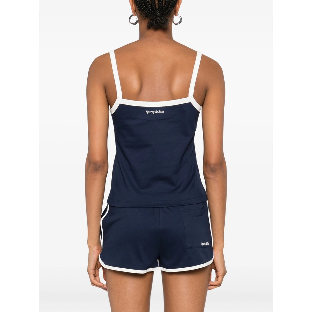 Sporty & Rich Top In Blue