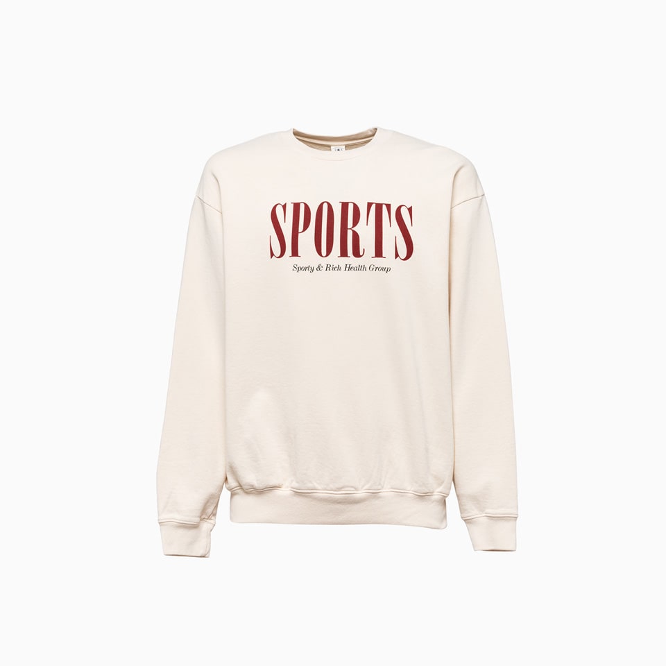 Sporty & Rich Sporty And Rich Sports Sweatshirt Cr261cr