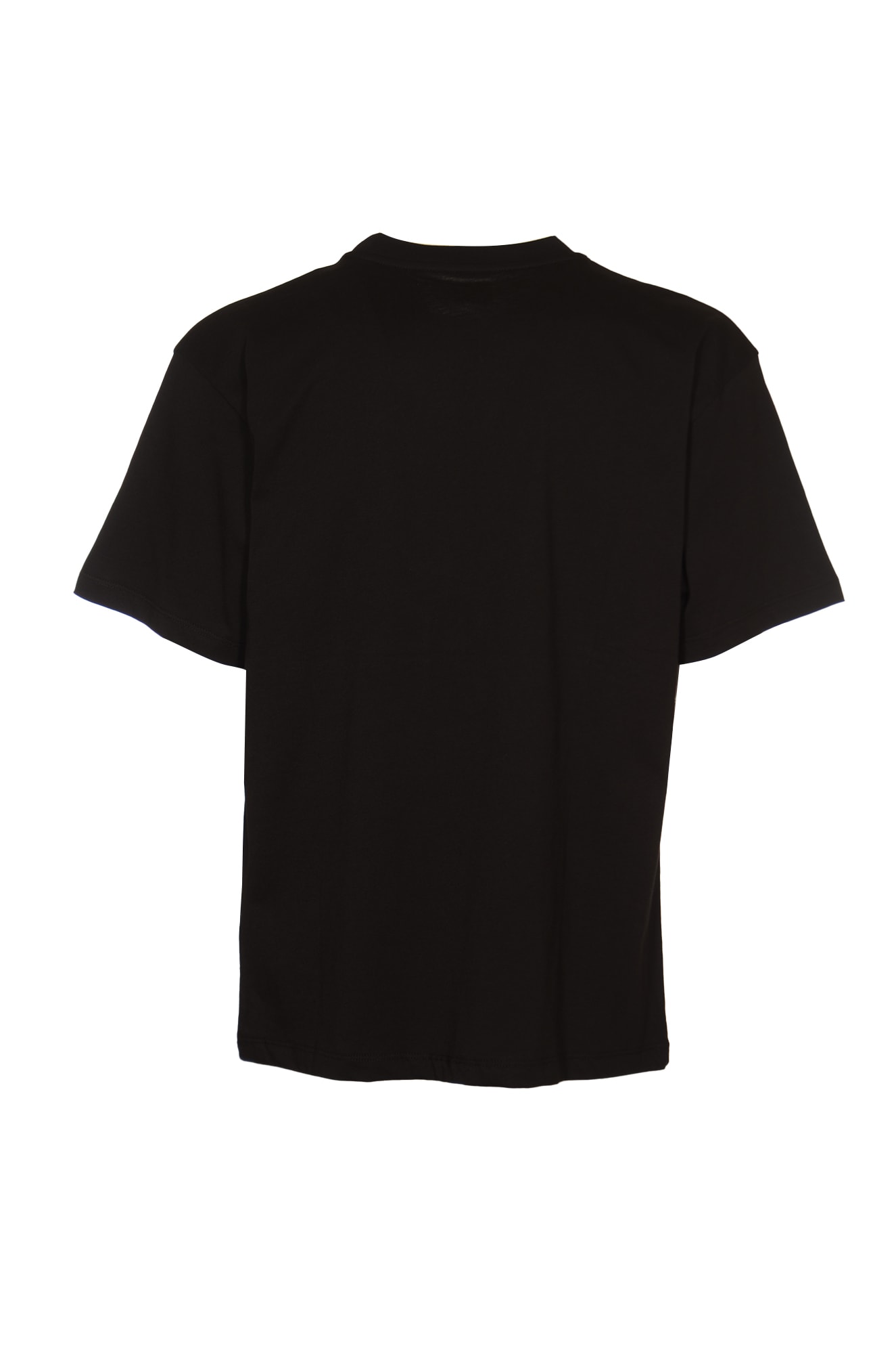 Shop Paccbet Chest Logo Regular T-shirt In Black