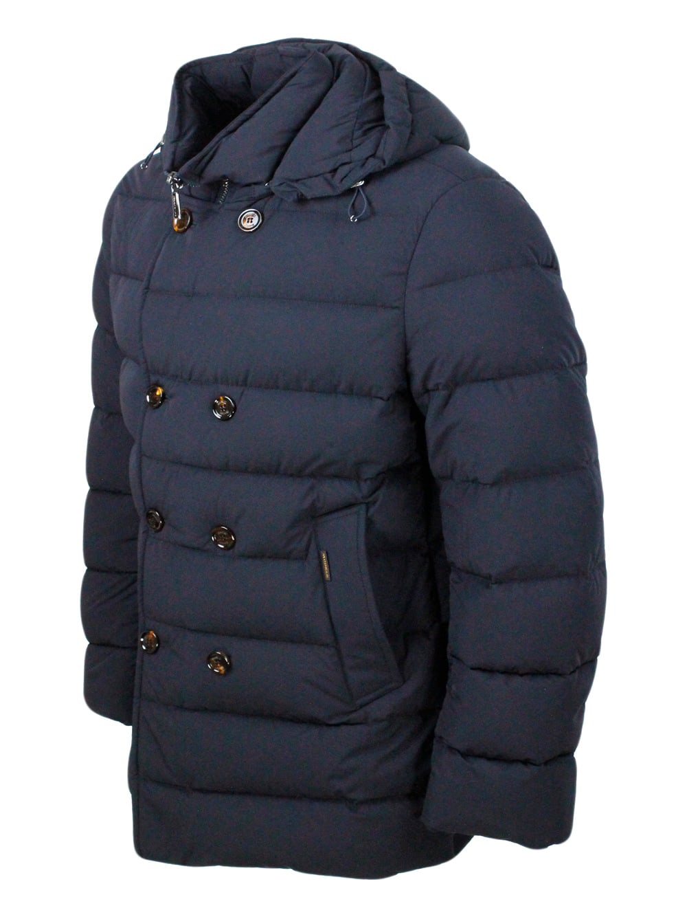 Moorer Down Jacket In Blue