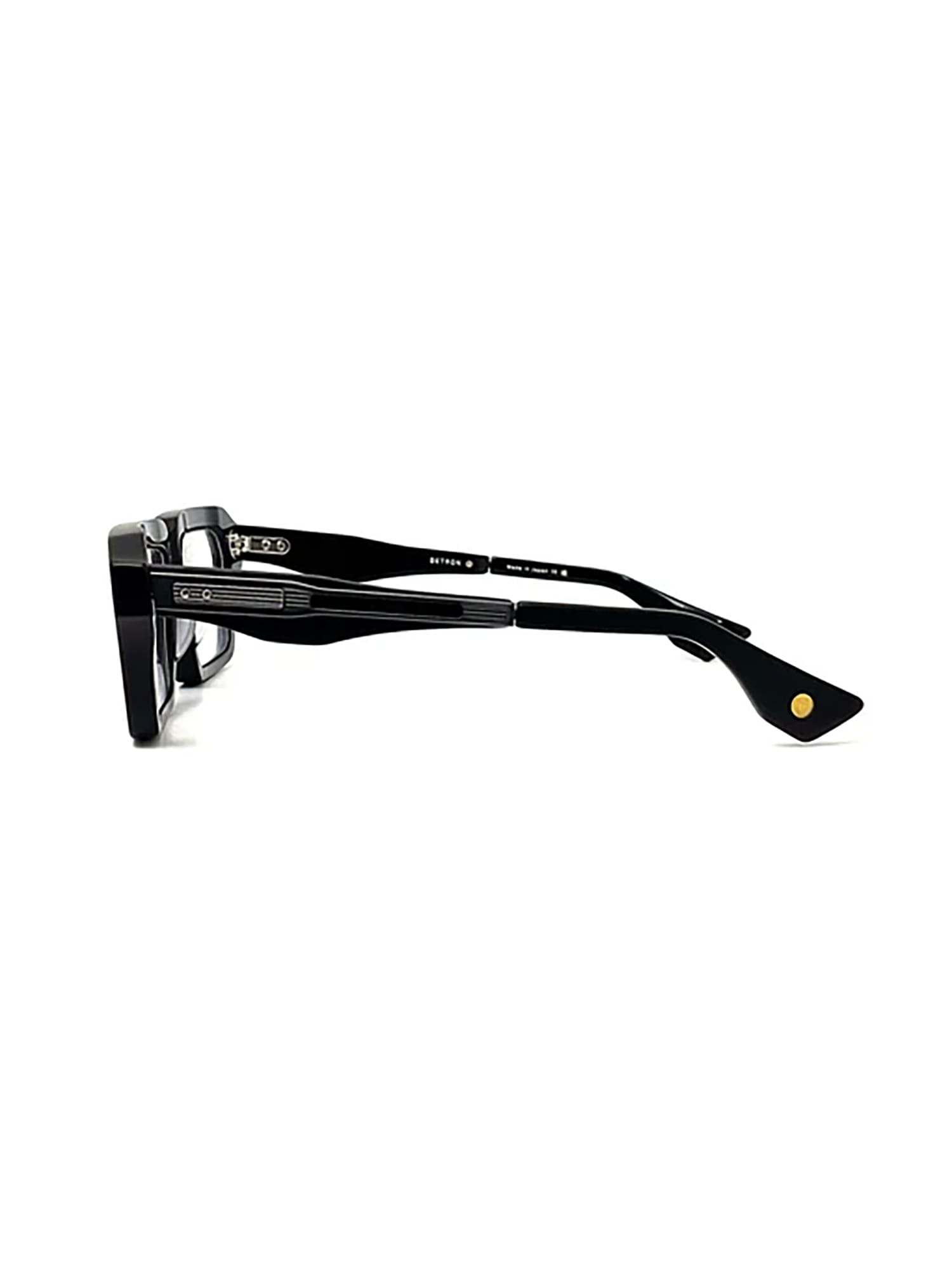 Shop Dita Dtx459/a/02 Detron Eyewear In Matte Black_black Iron