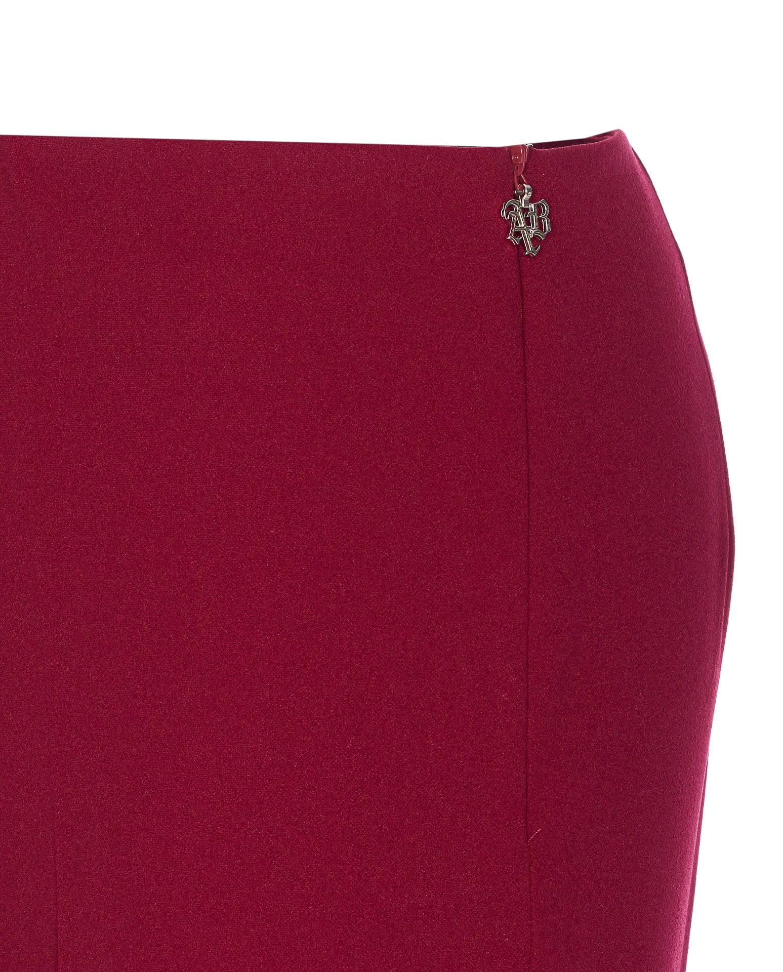 Aniye By Logo-detail Trousers In Burgundy