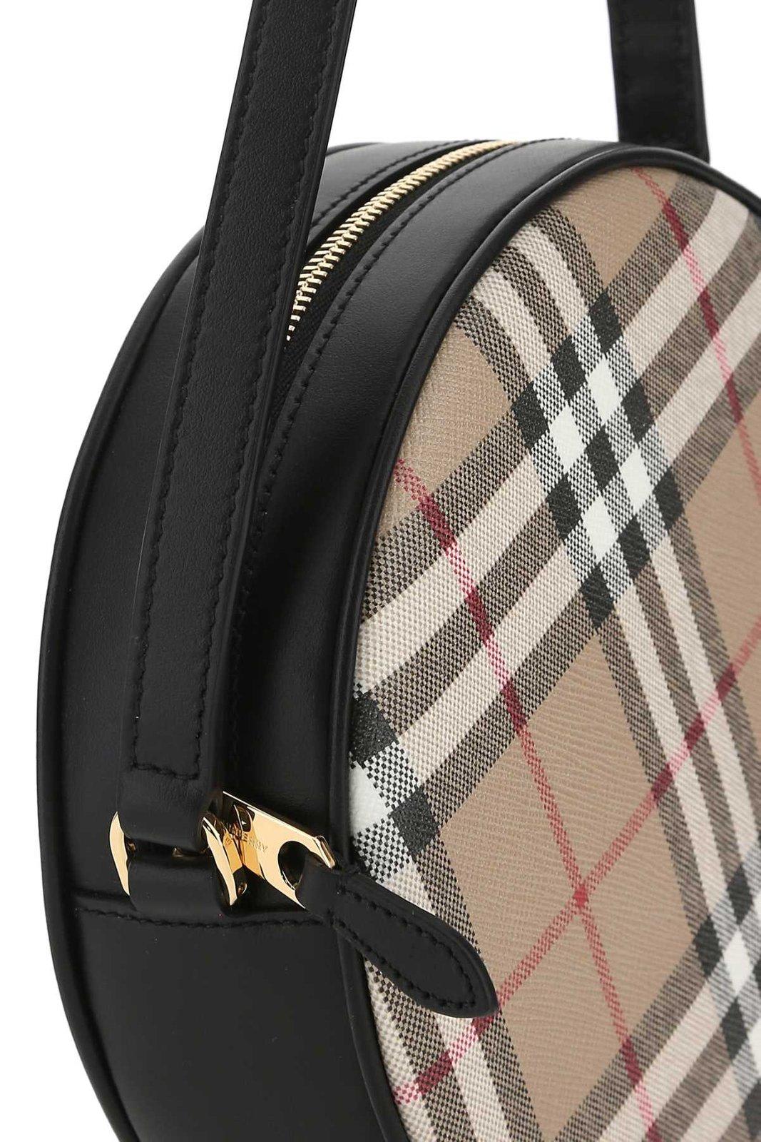 Burberry Women Printed E-canvas Louise Crossbody Bag In Multi