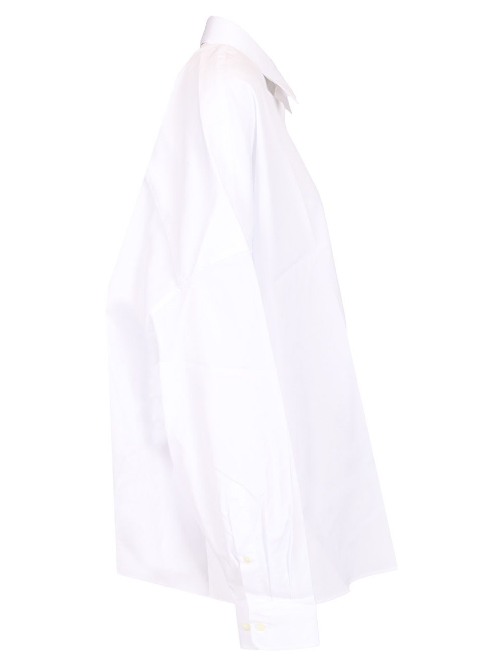 Shop Dries Van Noten Tailored Shirt In White