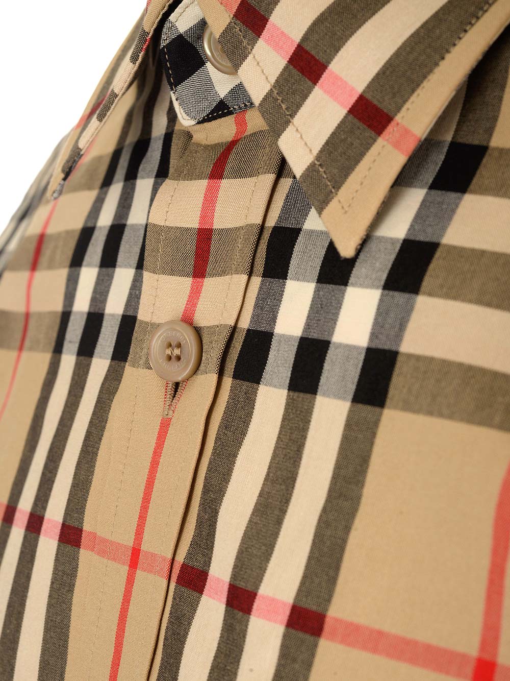 Burberry Shirt With Vintage Check Pattern In Neutral