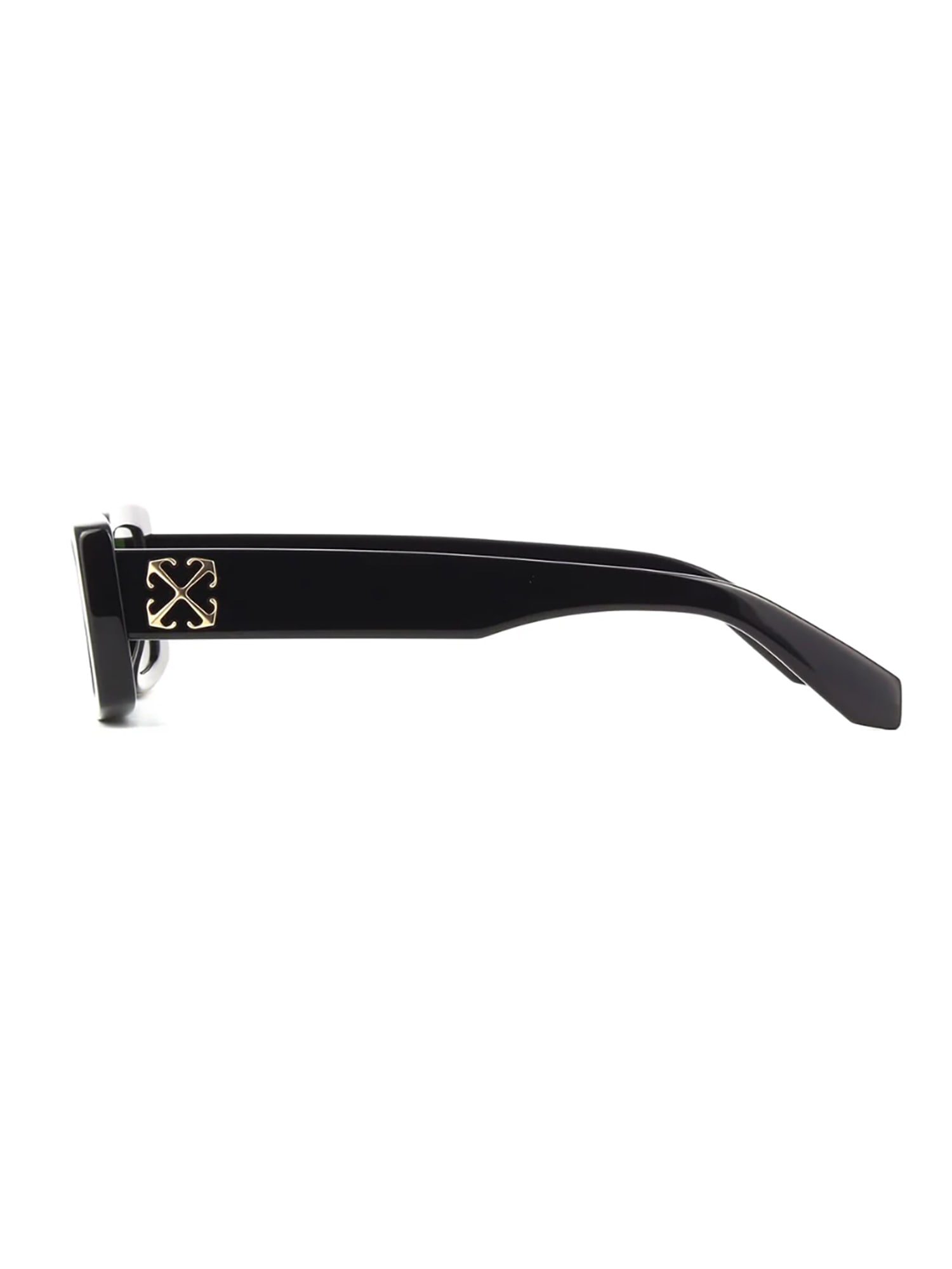 Shop Off-white Oeri127 Arthur Sunglasses In 1055 Black