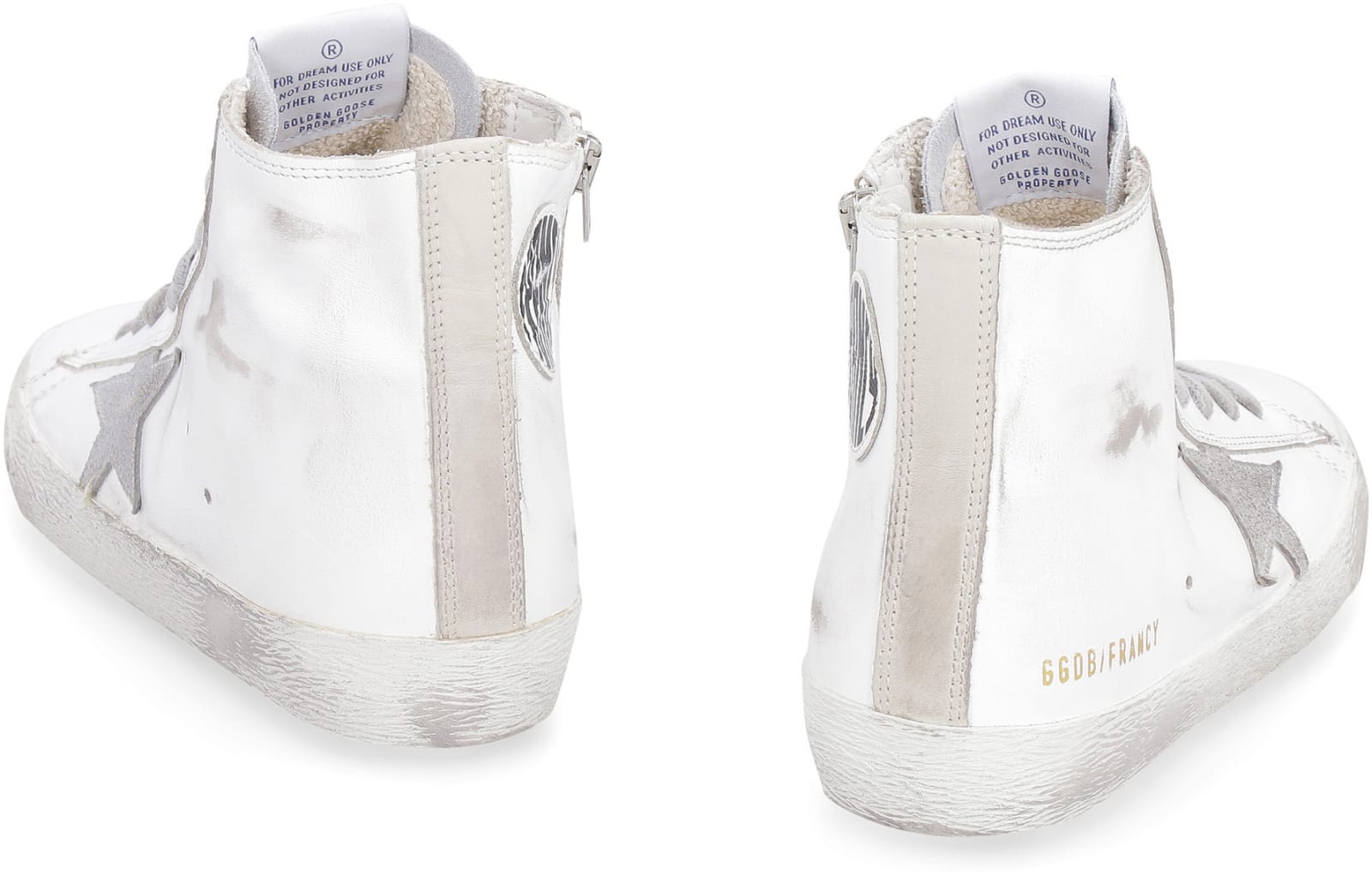 Golden Goose Francy Leather High-top Sneakers In Multi