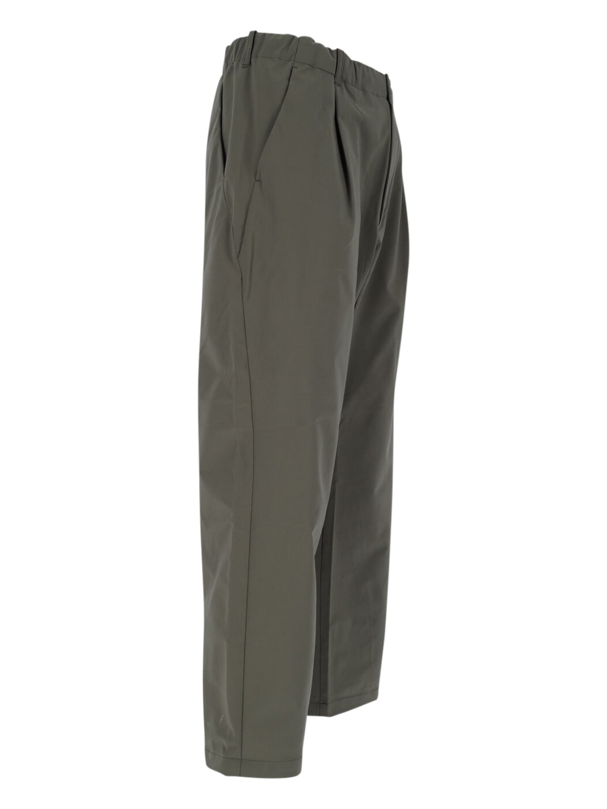 Shop Goldwin Wide Pants In Green