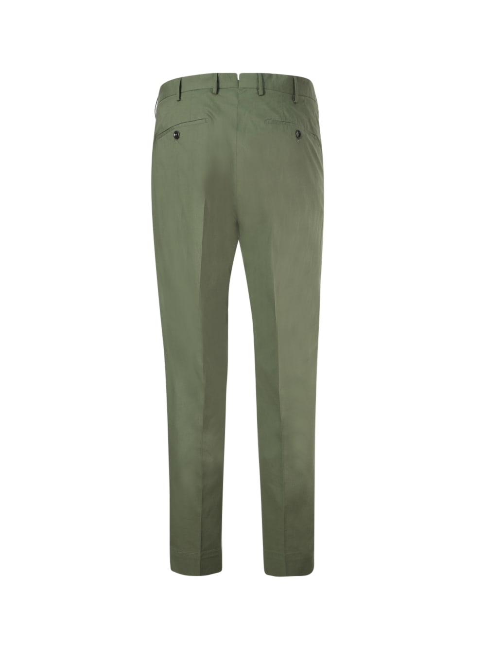 Shop Incotex Red Trousers With Pleats  In Green