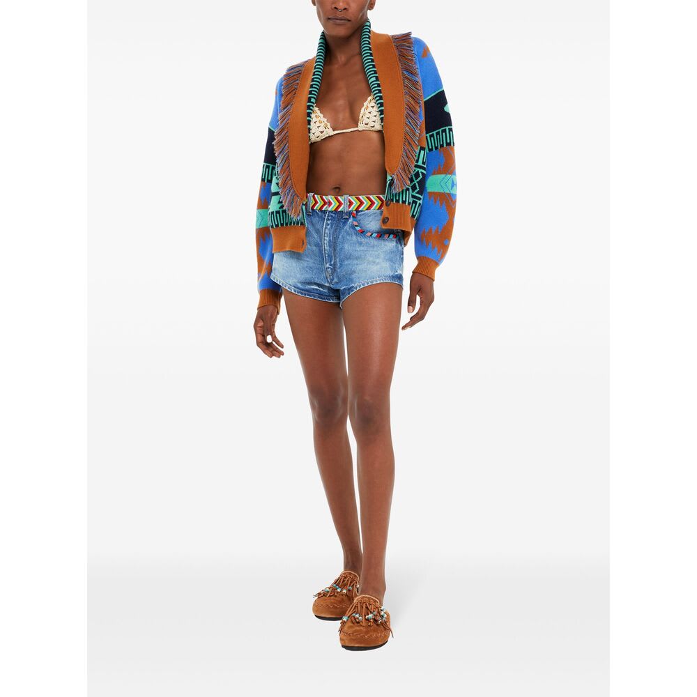 Alanui Cape Jasmine Bikini Top In White