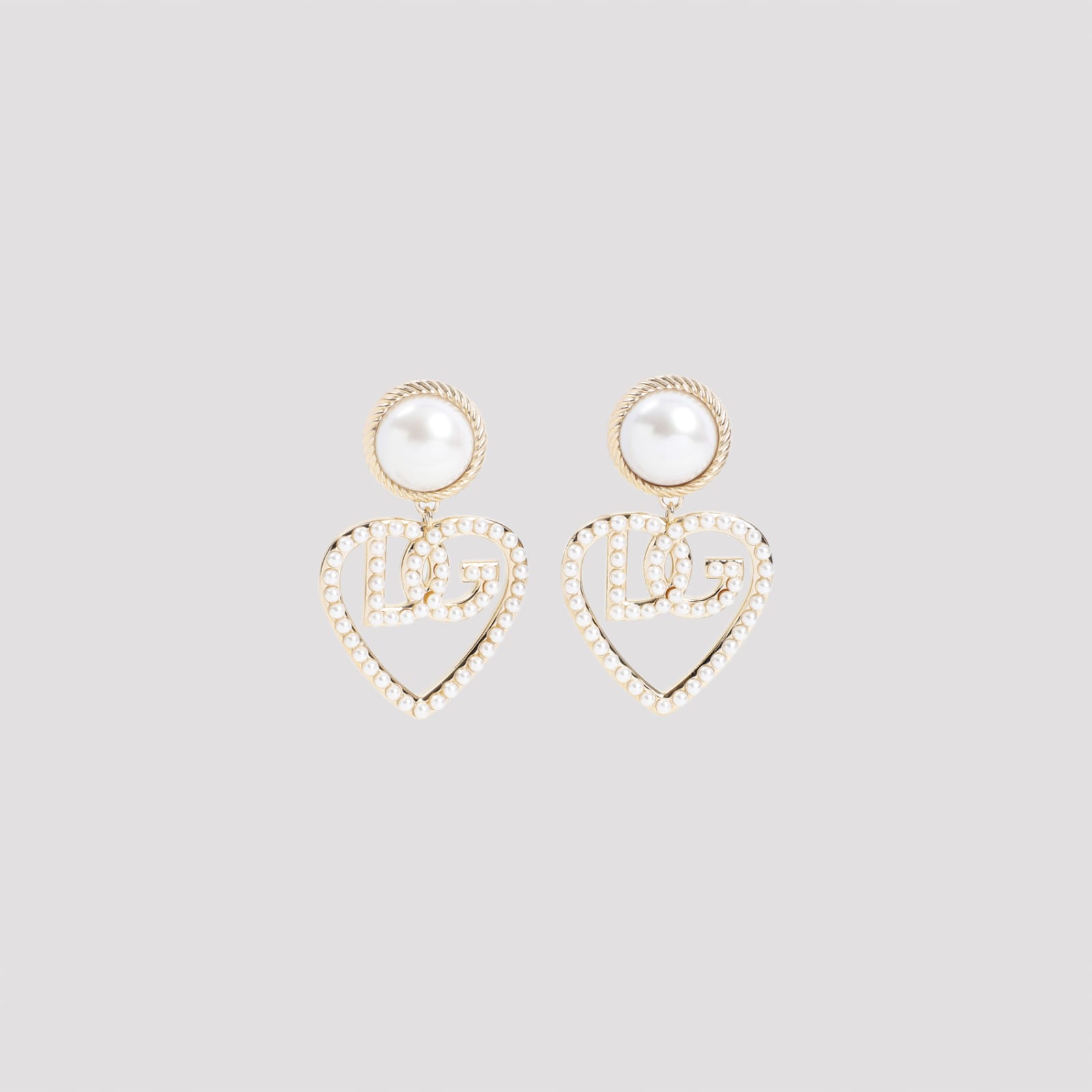 Shop Dolce & Gabbana Earrings Clips In Oro