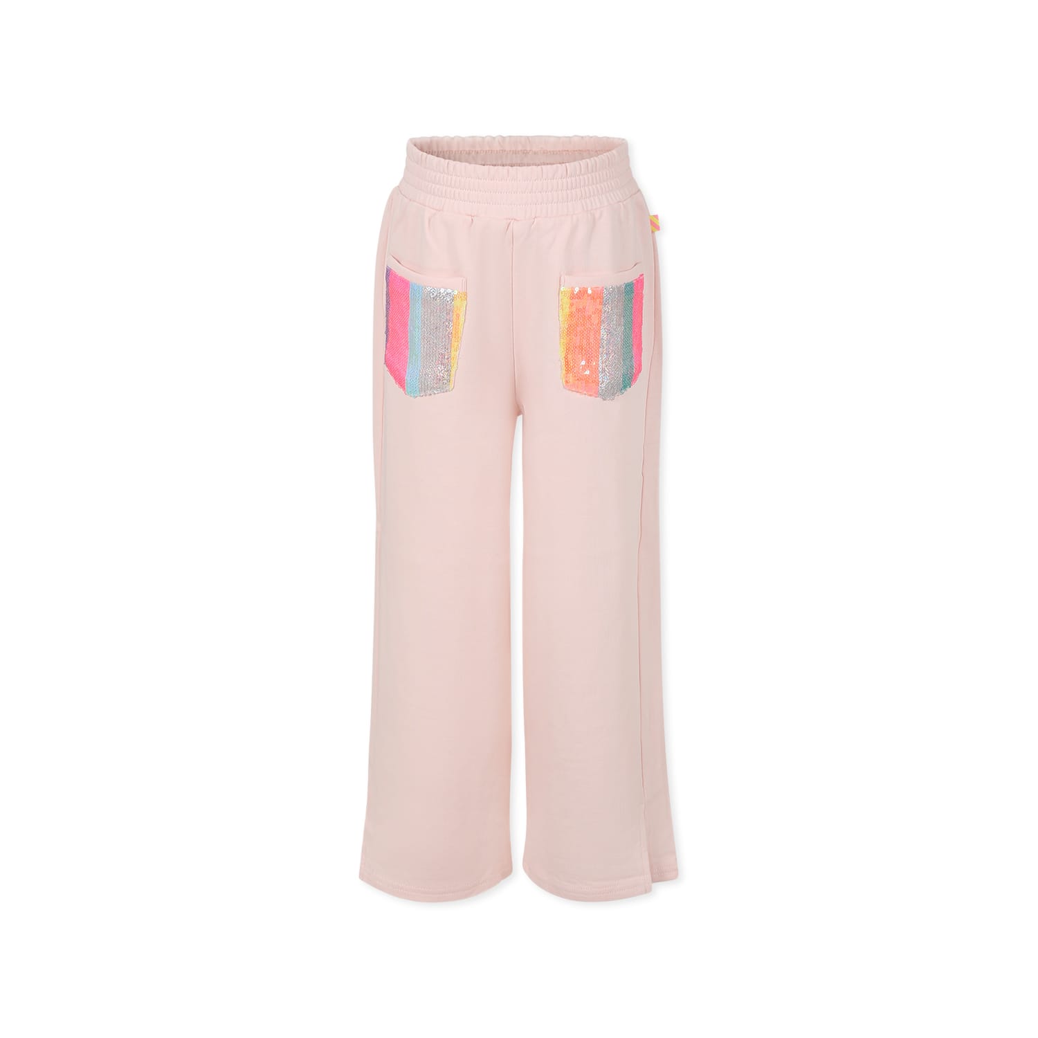 Billieblush Sequined Trousers In Pink