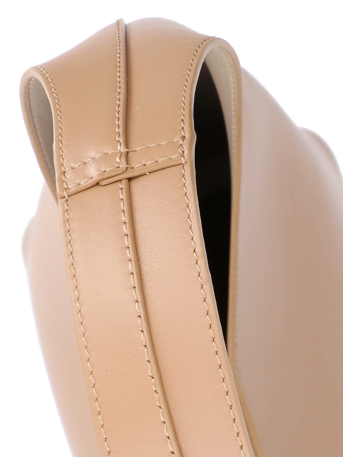 Demi lune leather handbag Aesther Ekme Beige in Leather - 35216712