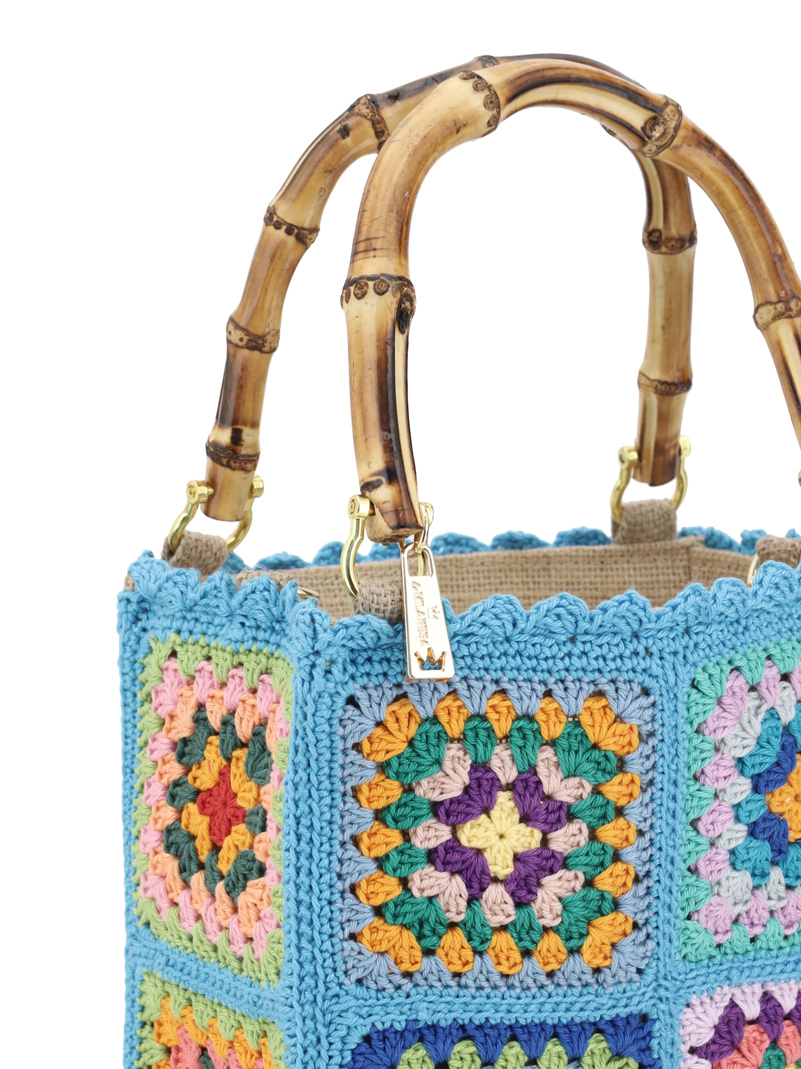 La Milanesa Summer Mini Handbag In Multi