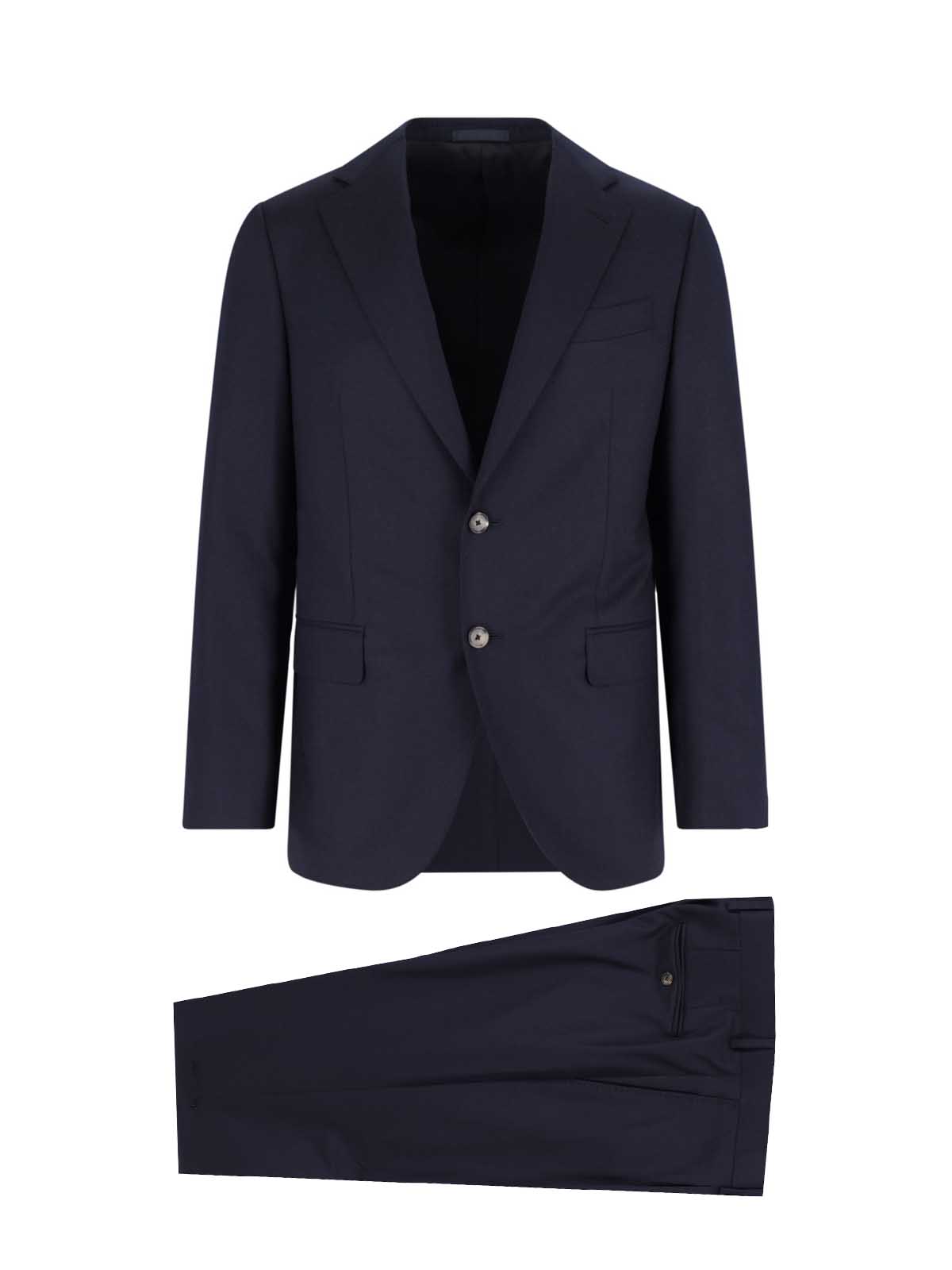 Single-breasted Wool Suit