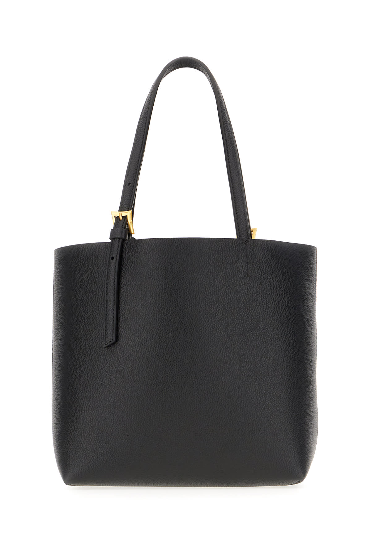 Shop Mcm Black Leather Himmel Shopping Bag In Bk