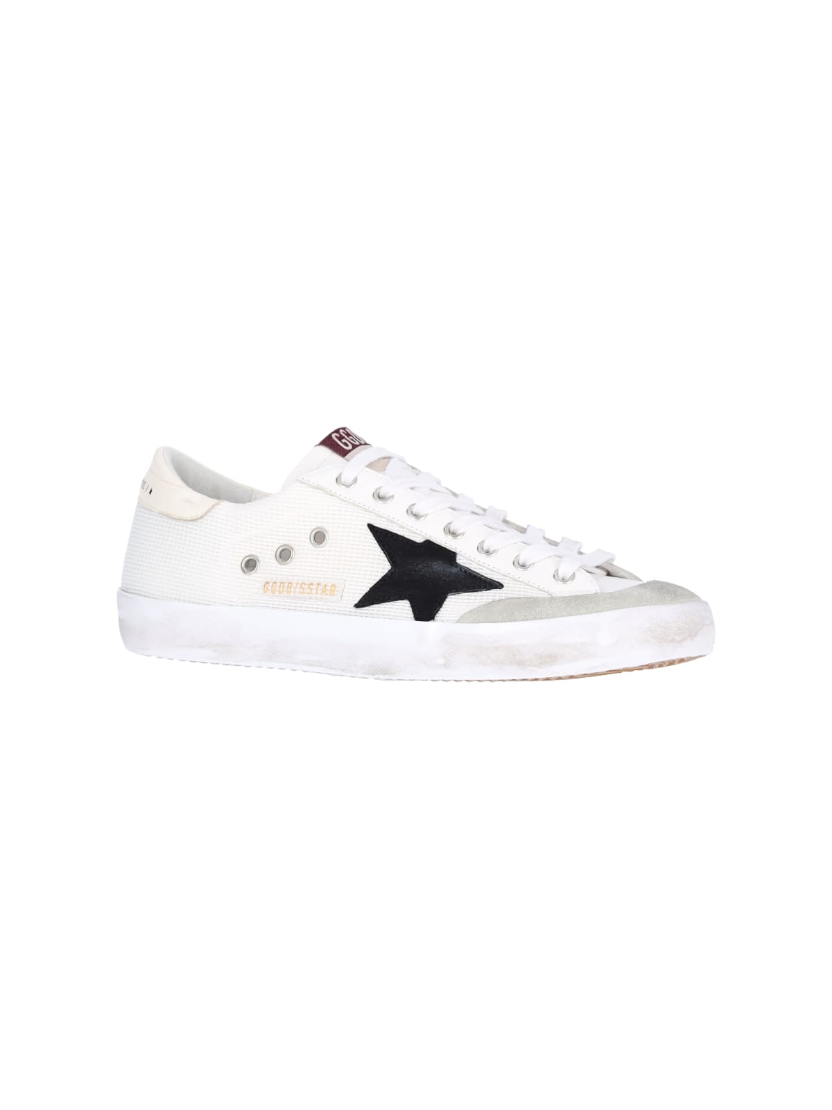 Shop Golden Goose Super-star Sneakers In White