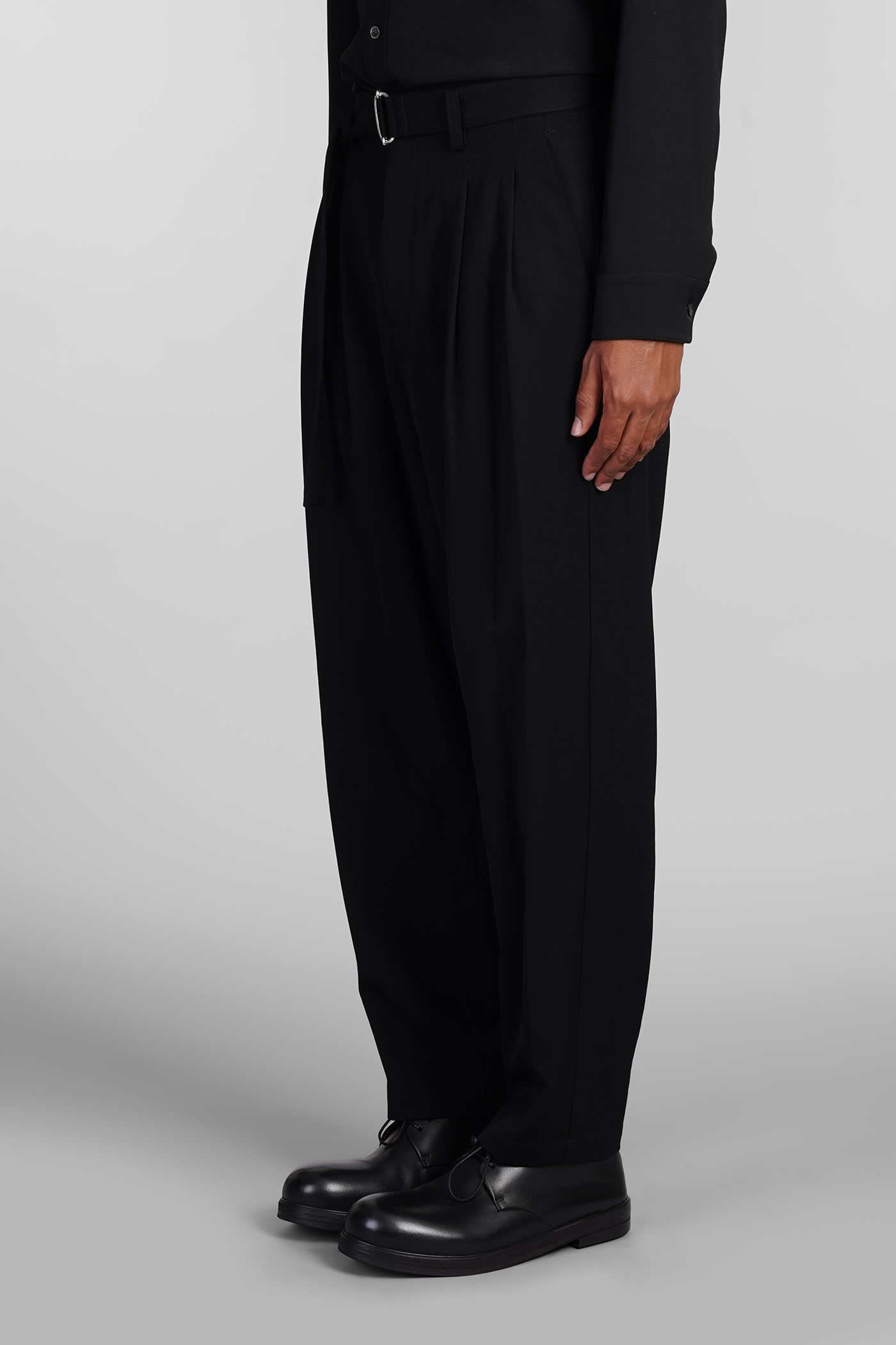 Shop Attachment Pants In Black Wool