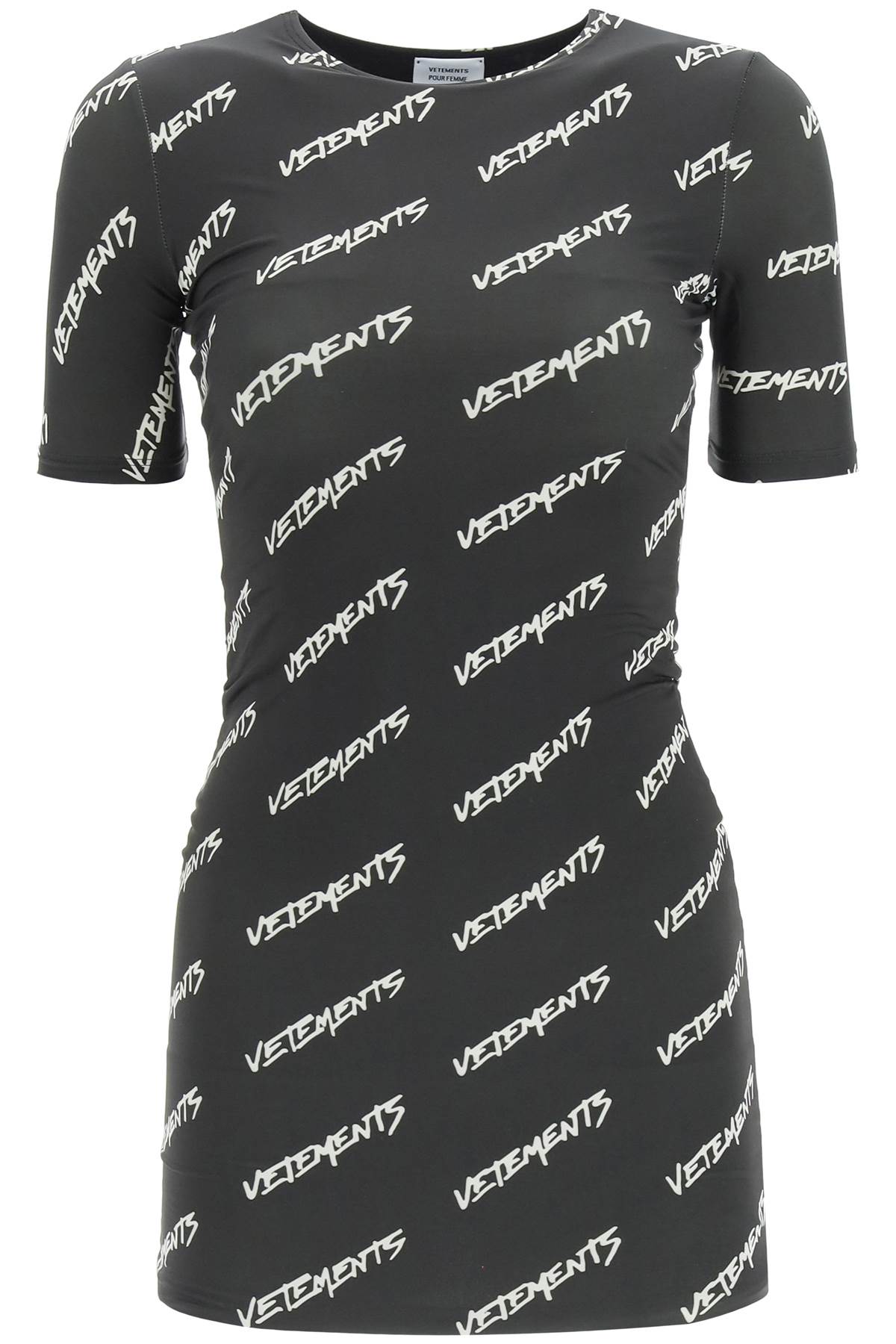 VETEMENTS T-shirt Dress With Logo