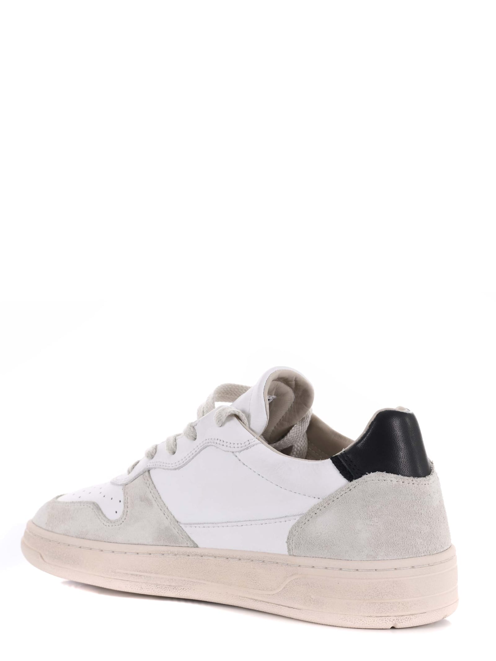 Shop Date Mens D.a.t.e. Sneakers In Bianco-beige