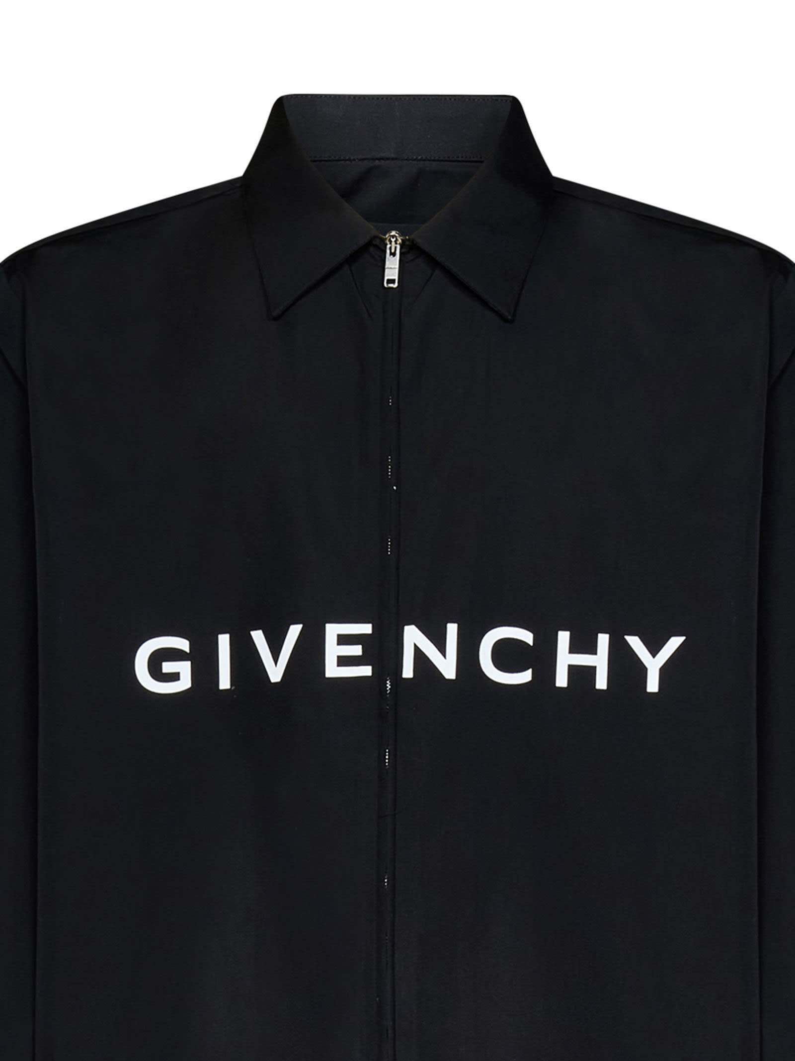 Shop Givenchy Archetype Shirt In Nero
