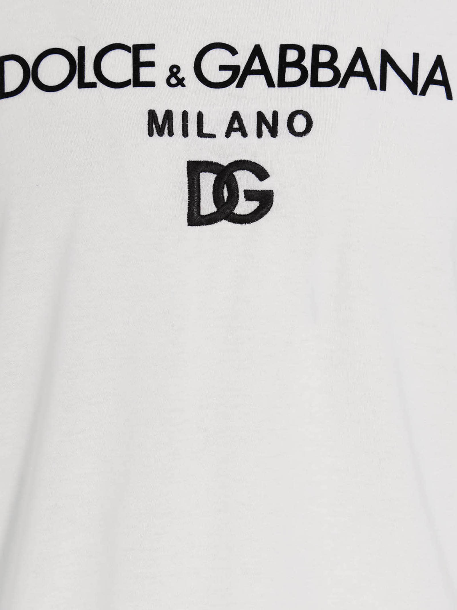 Shop Dolce & Gabbana T-shirt Dg Essential In White