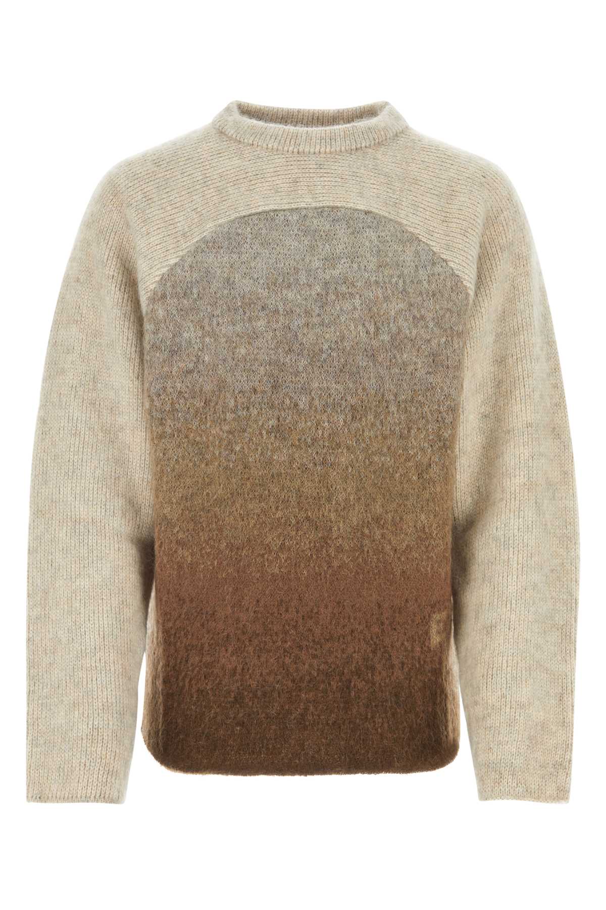 Multicolor Mohair Blend Sweater