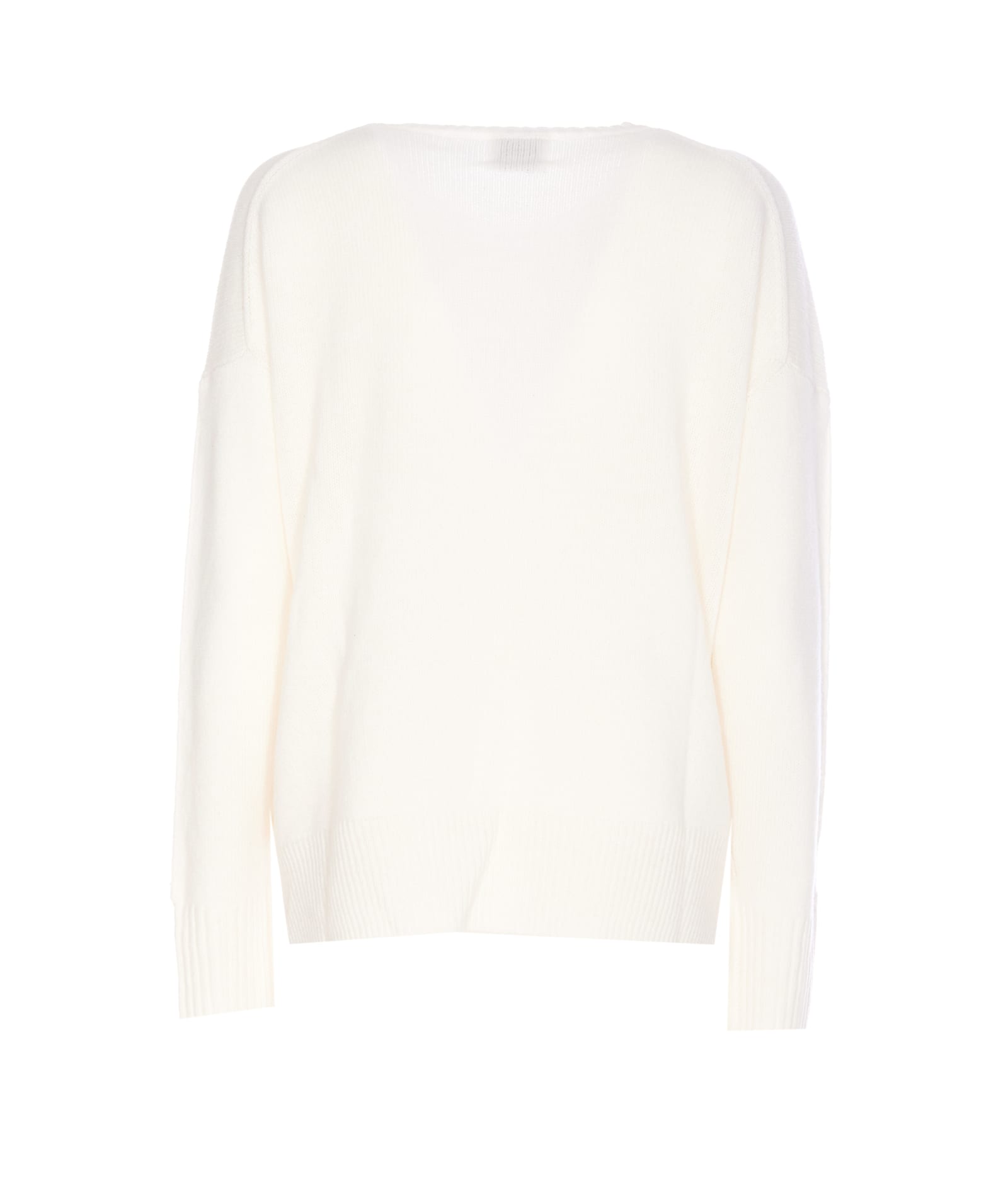 Shop Allude Sweater In White