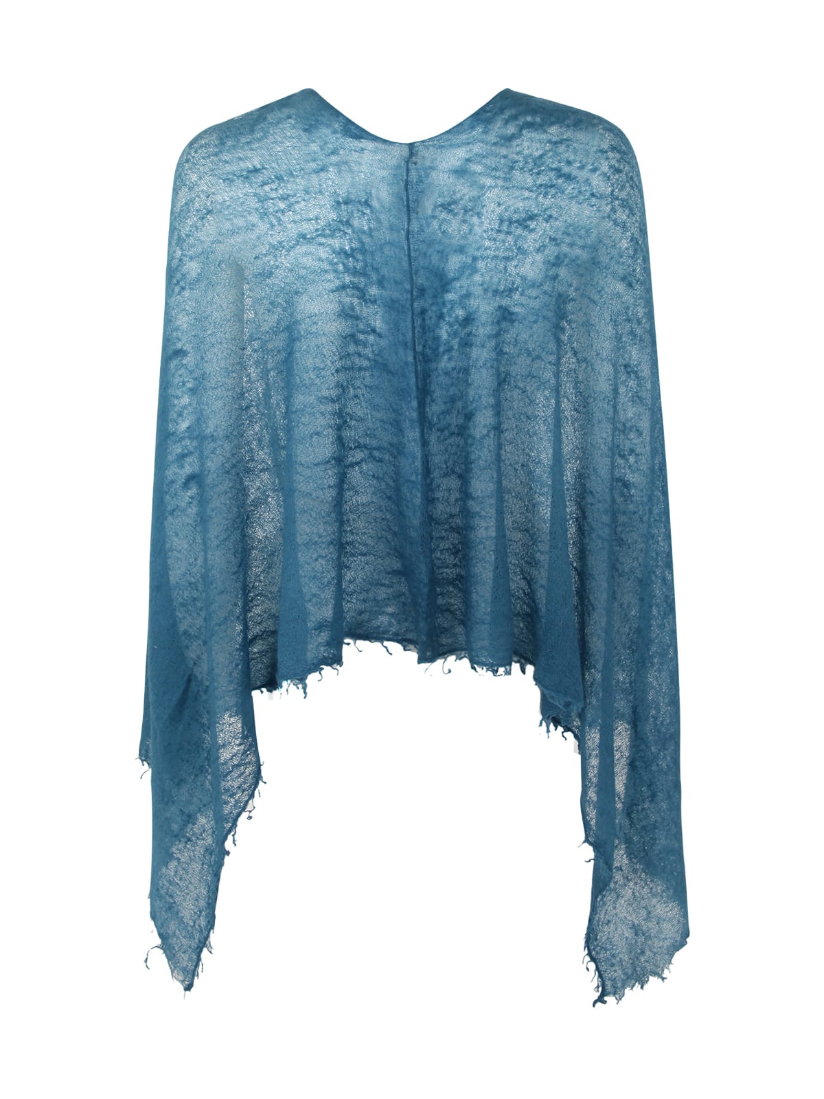 Shop Mirror In The Sky Semi Felted Poncho In Univers