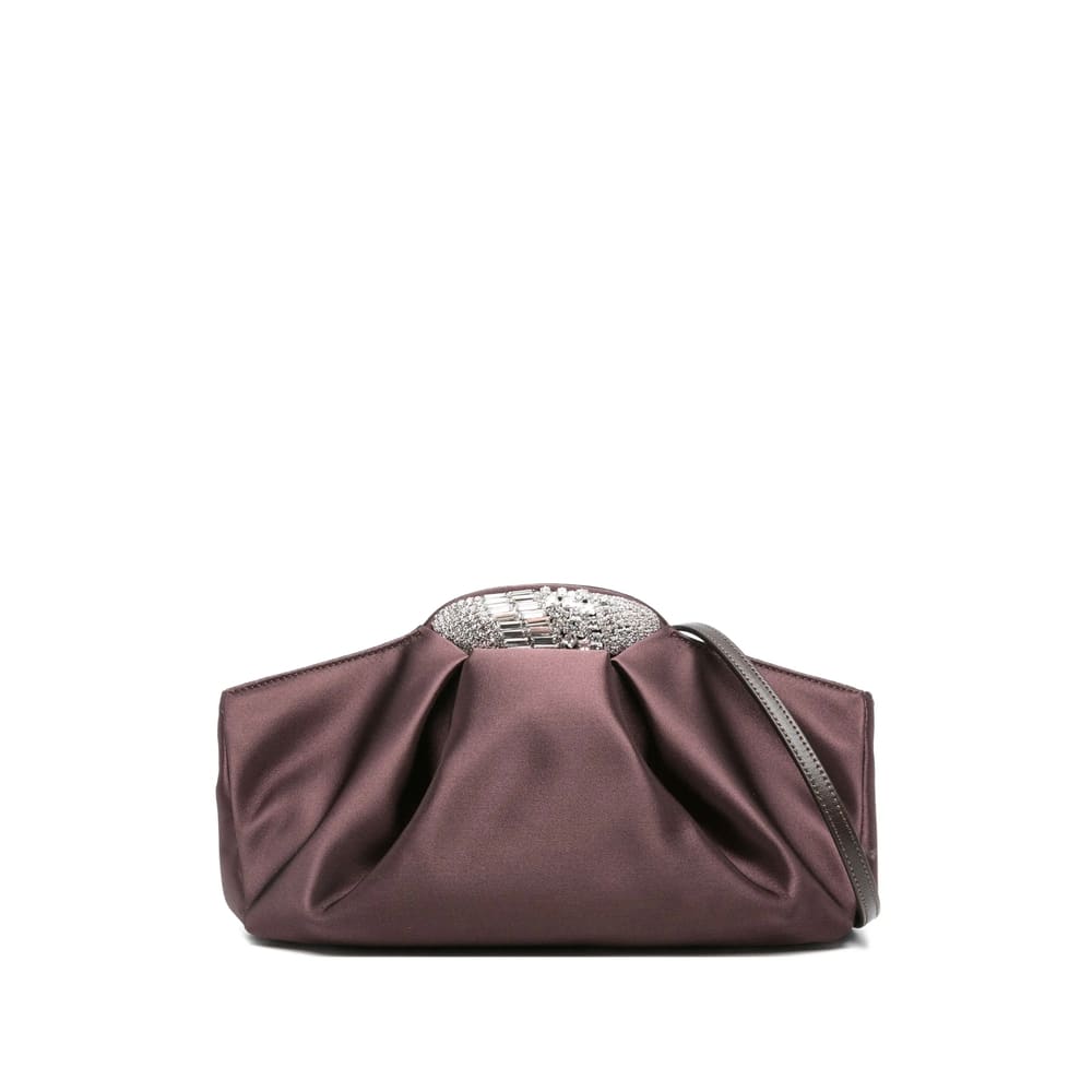 Giuseppe Zanotti Purple Clutch Bags Women In Purple