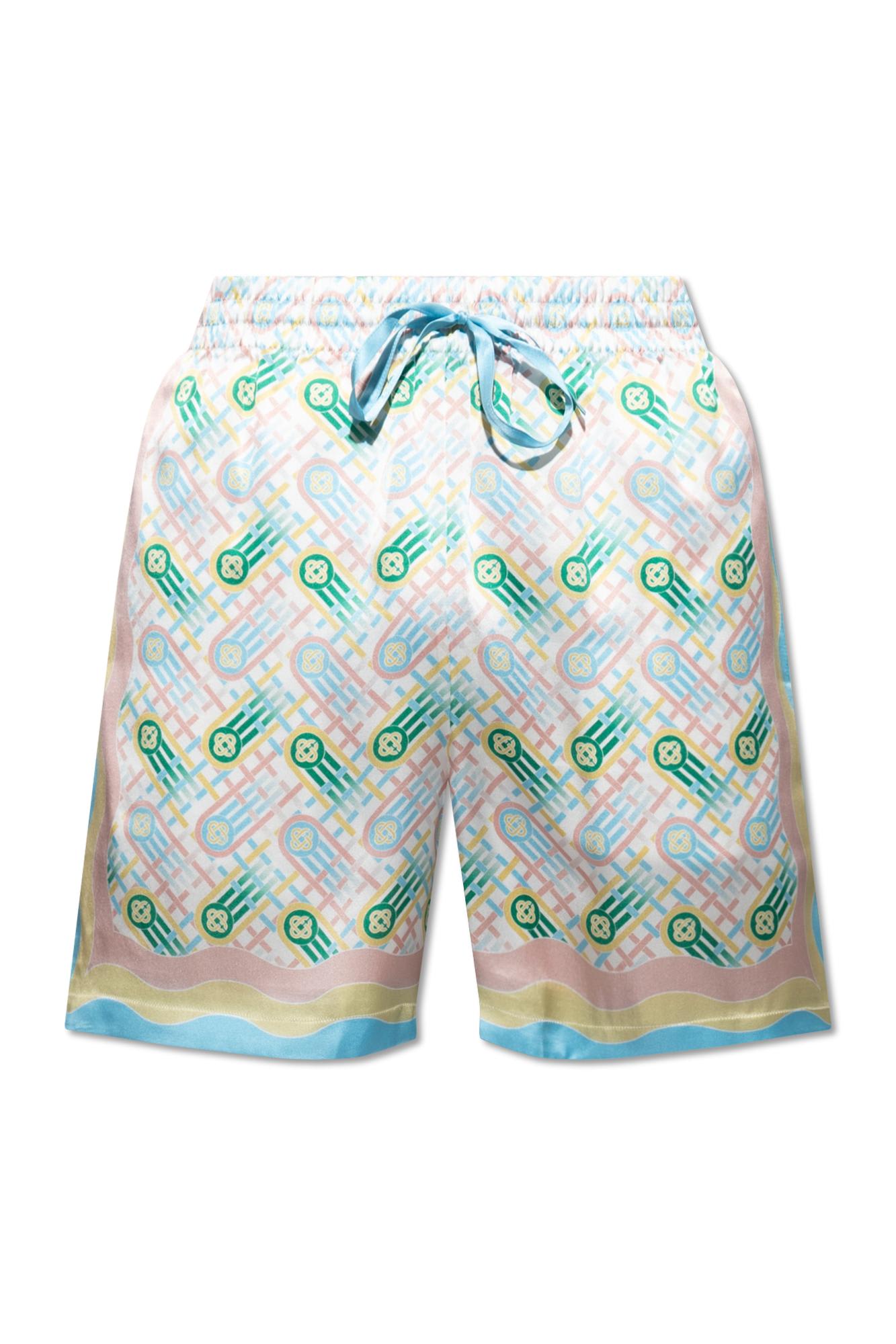 Casablanca Silk Shorts