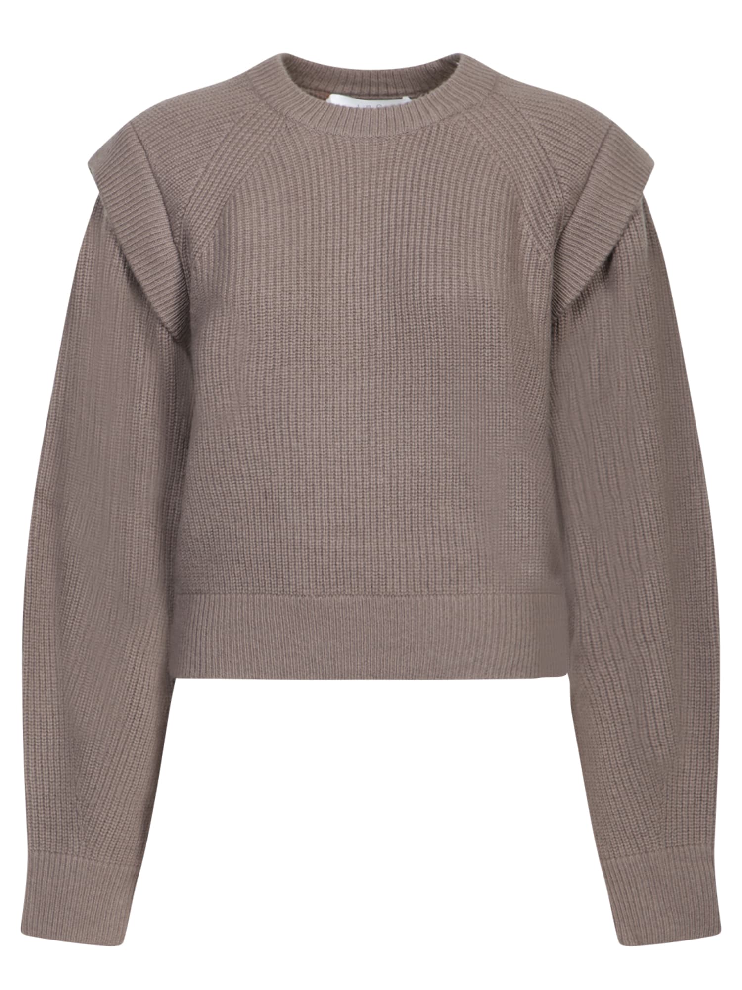 Brown Wool And Cashmere Sweater