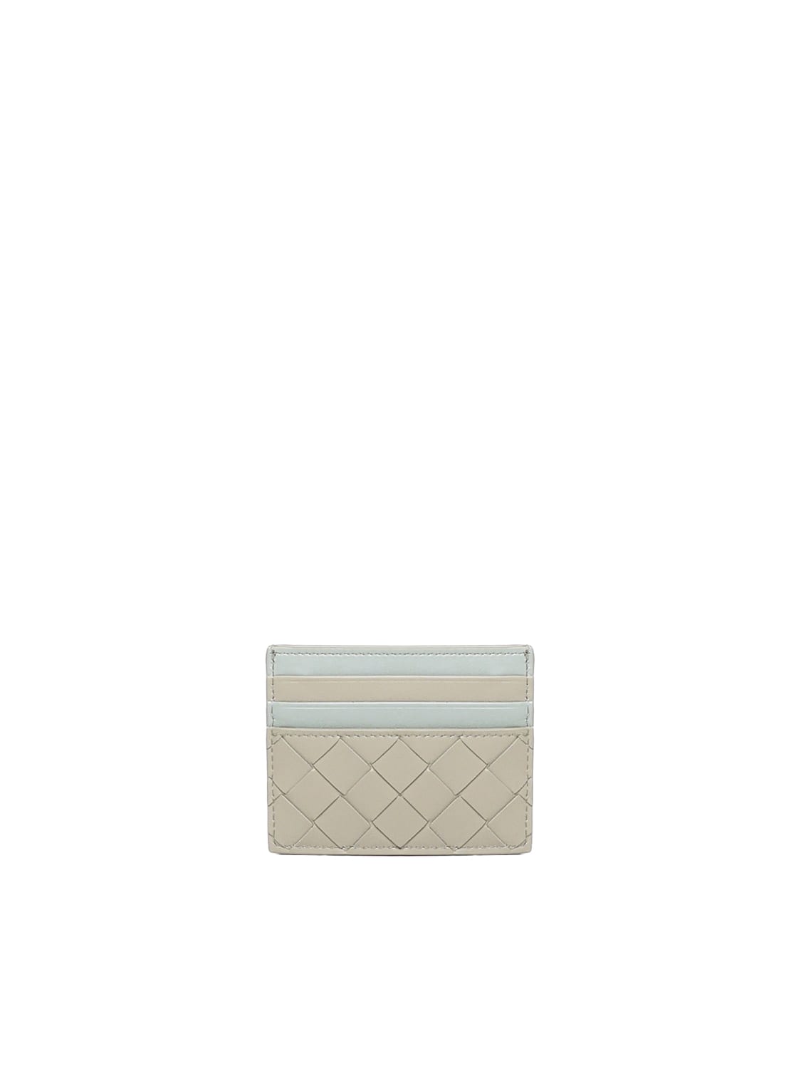 BOTTEGA VENETA INTRECCIATO LEATHER CARD HOLDER 