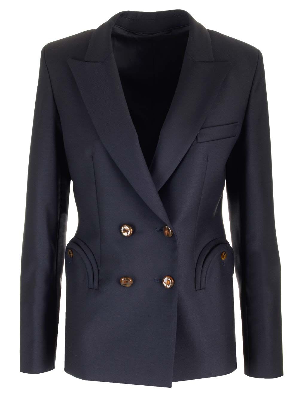 Shop Blazé Milano First Class Blazer In Blue